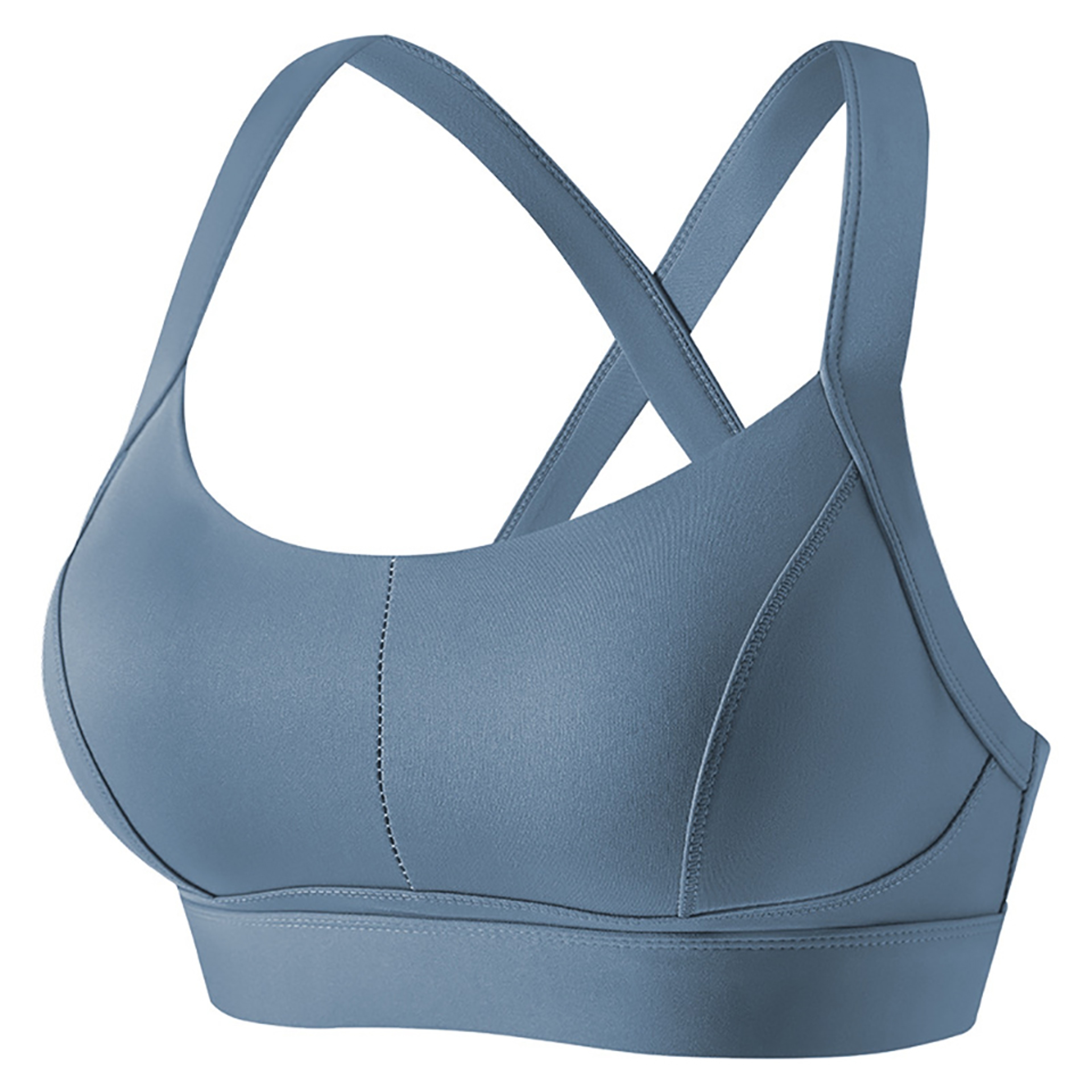 Womens High Support High Impact Sports Bra  Criss Cross Back Padded Workout Bra For Fitness Yoga  R 9