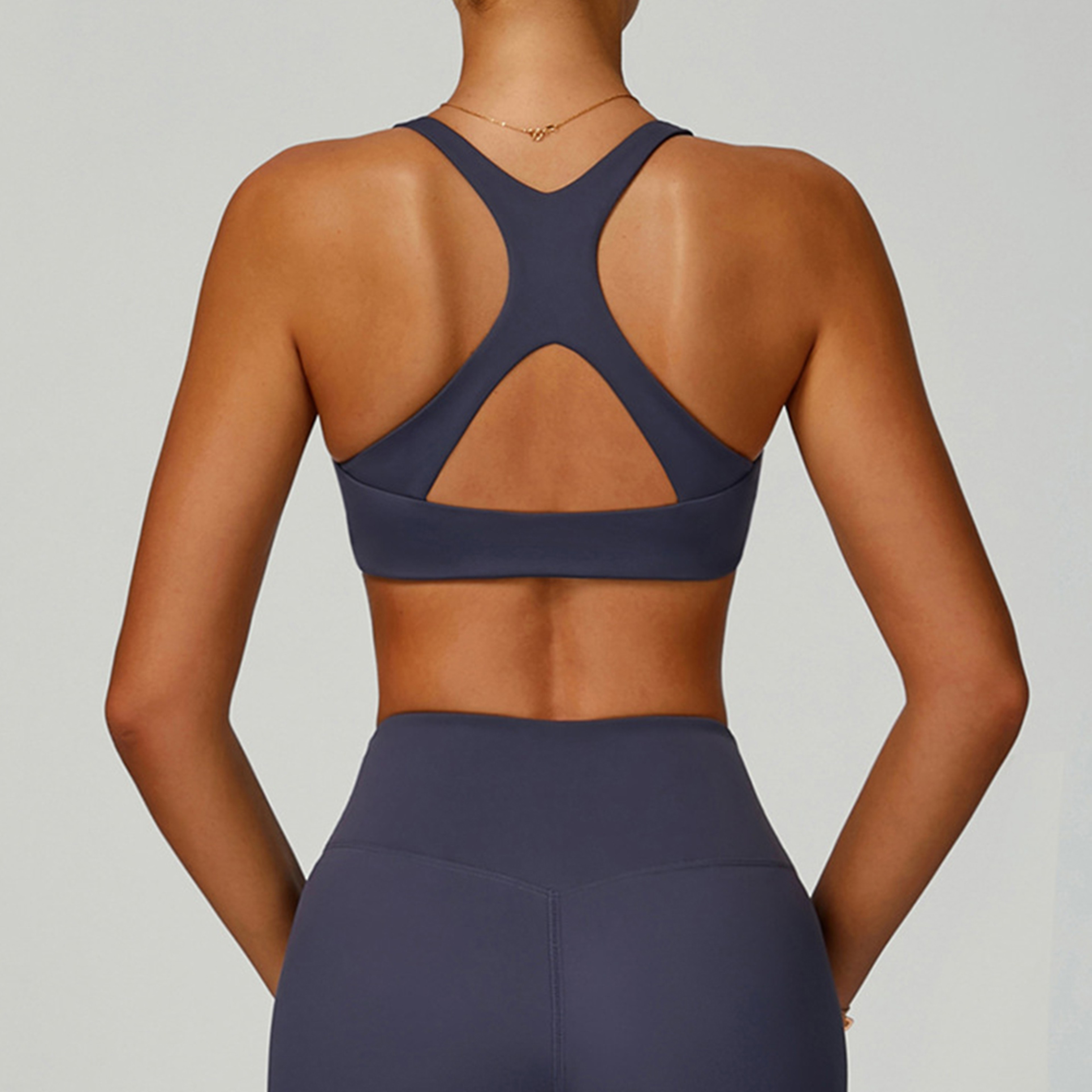 Premium High Support Sports Bra – Breathable Yoga & Gym Workout Bra – view 3