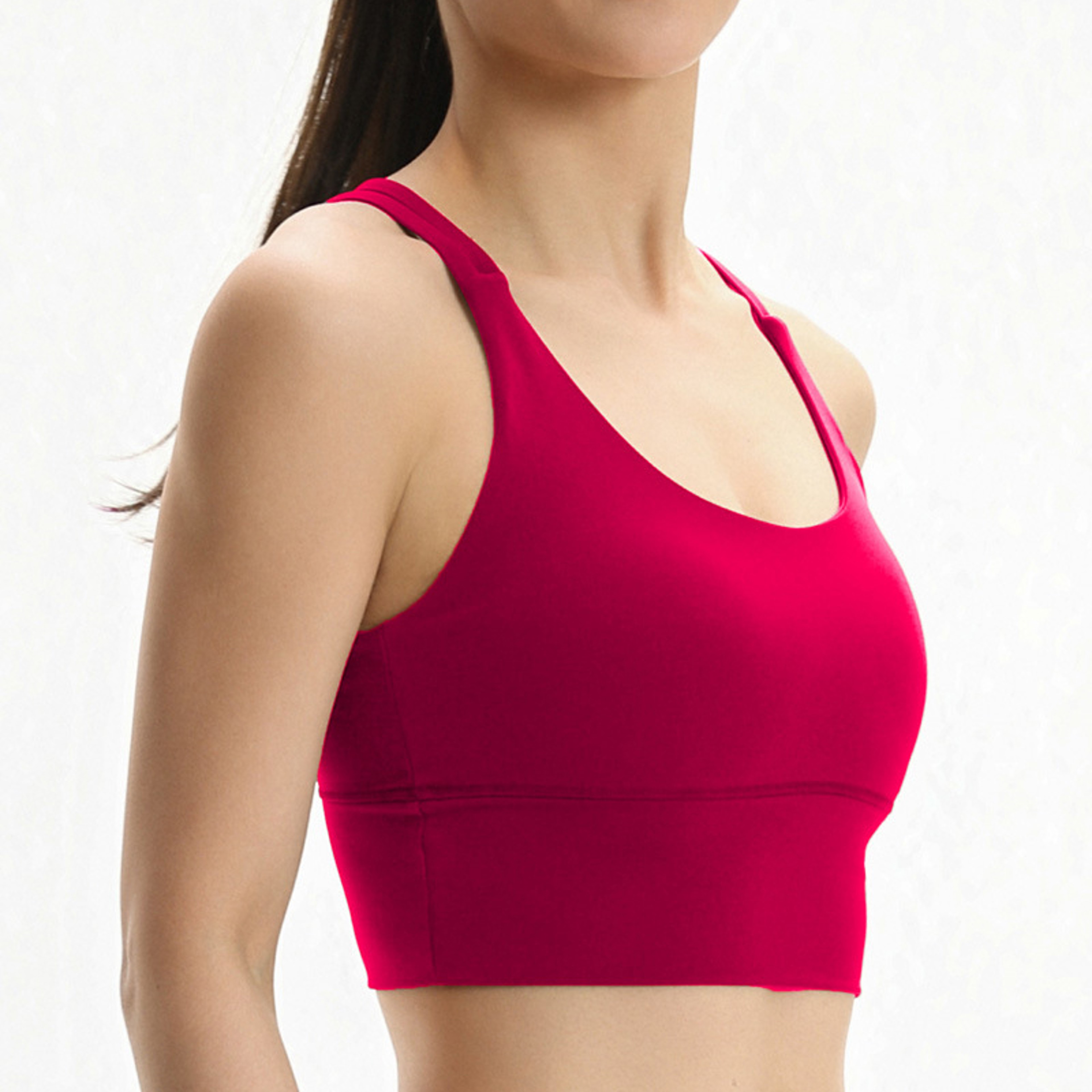 Womens Quick Dry Cross Strap Sports Bra For Women  Yoga  Workout Support 3