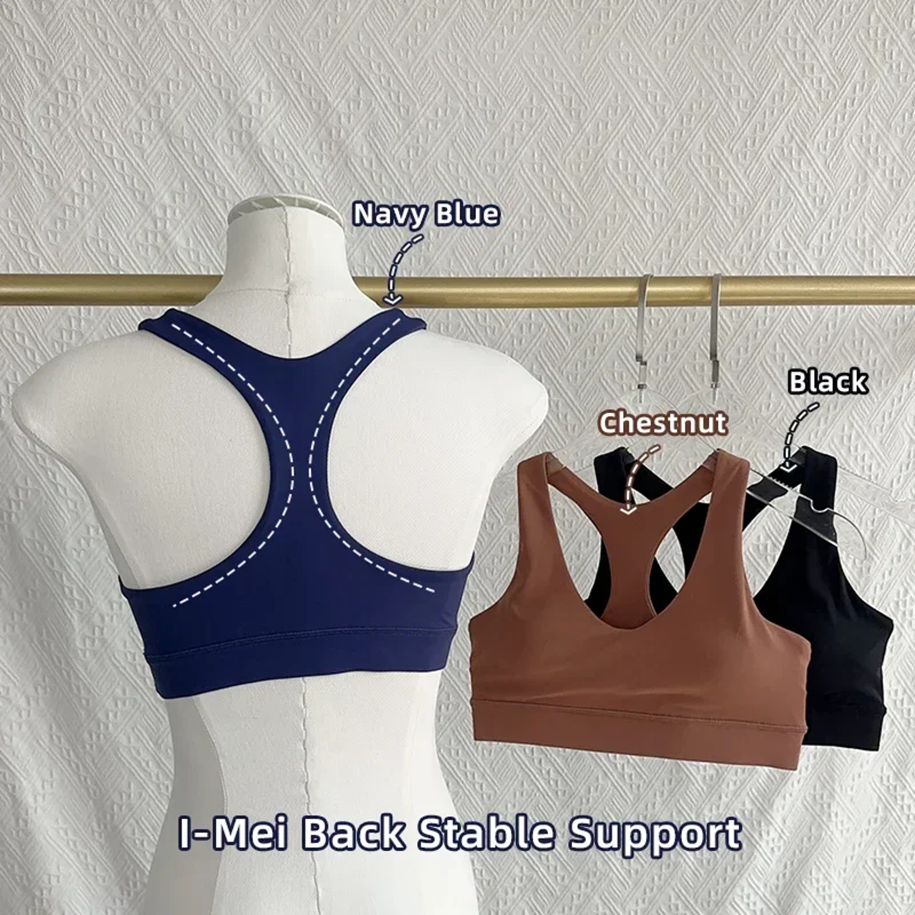 High Support Breathable Yoga Sports Bra for Running & Fitness – view 2