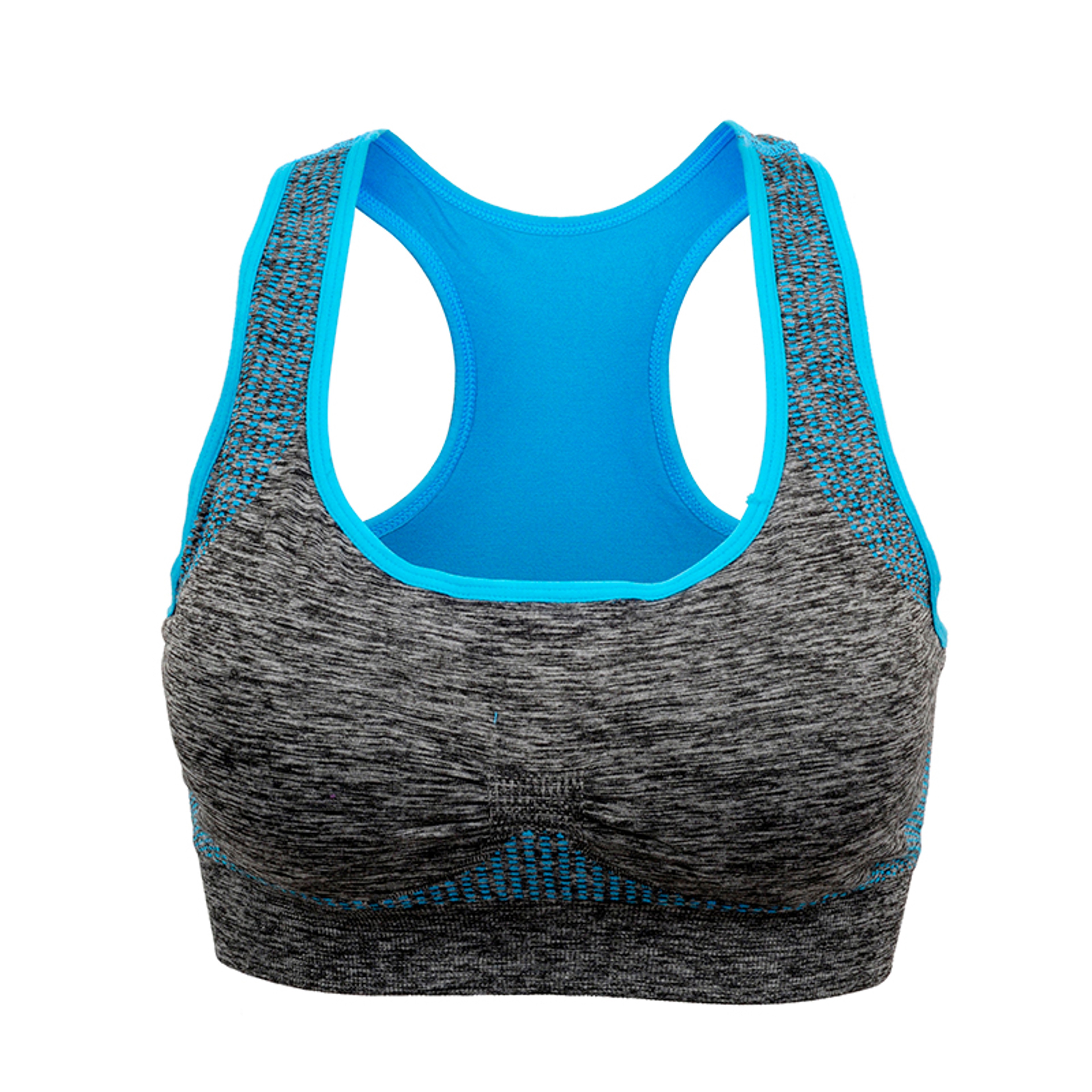 Shockproof Quick Dry Seamless Fitness Bra Crop Top For Women Padded Gym  Yoga Support 0