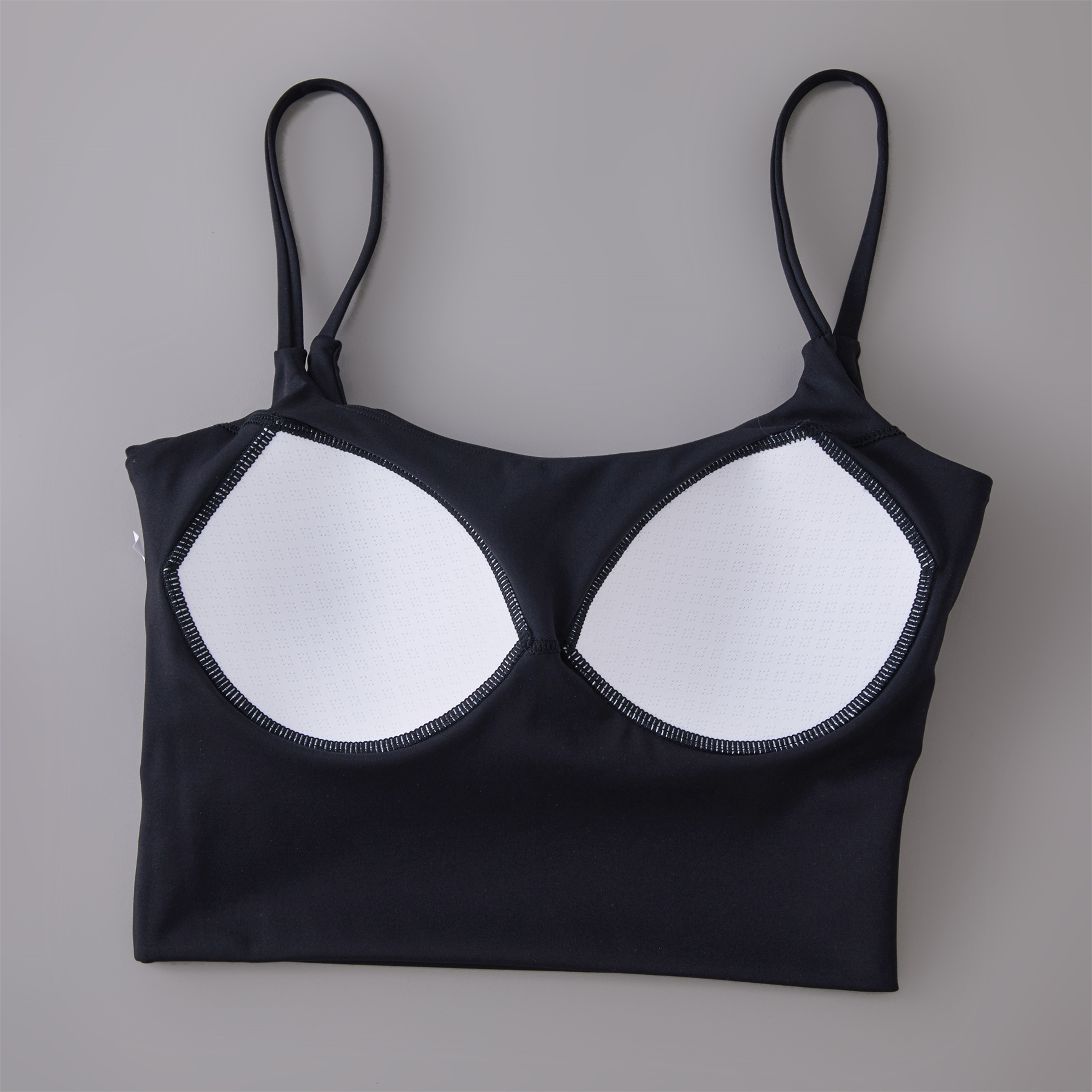 Premium Cross Back Yoga Bra – Medium Impact Sports Support with Padding – view 3