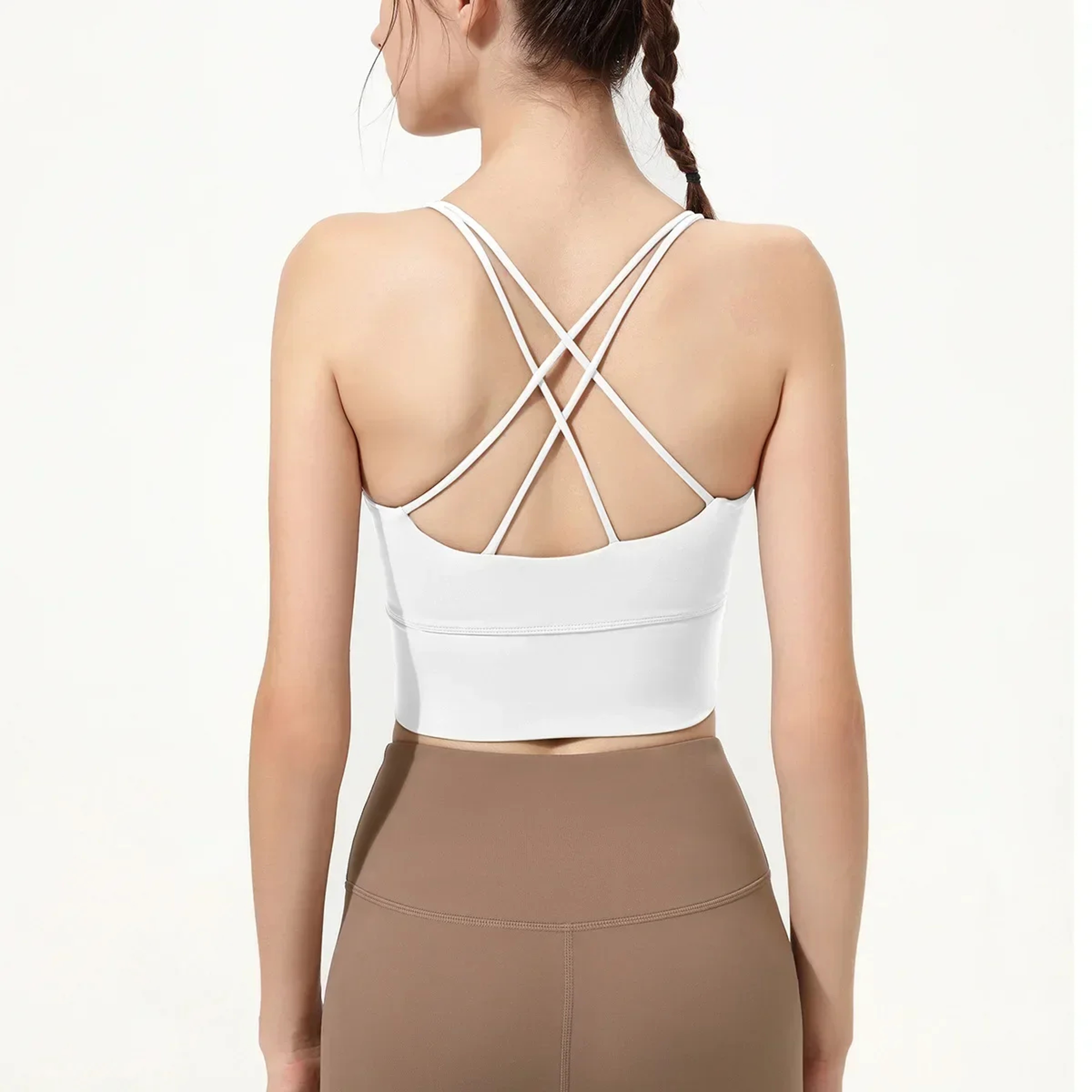Premium Breathable Sports Bra & Yoga Bra Fitness Crop Top with Beauty Back Support – view 5