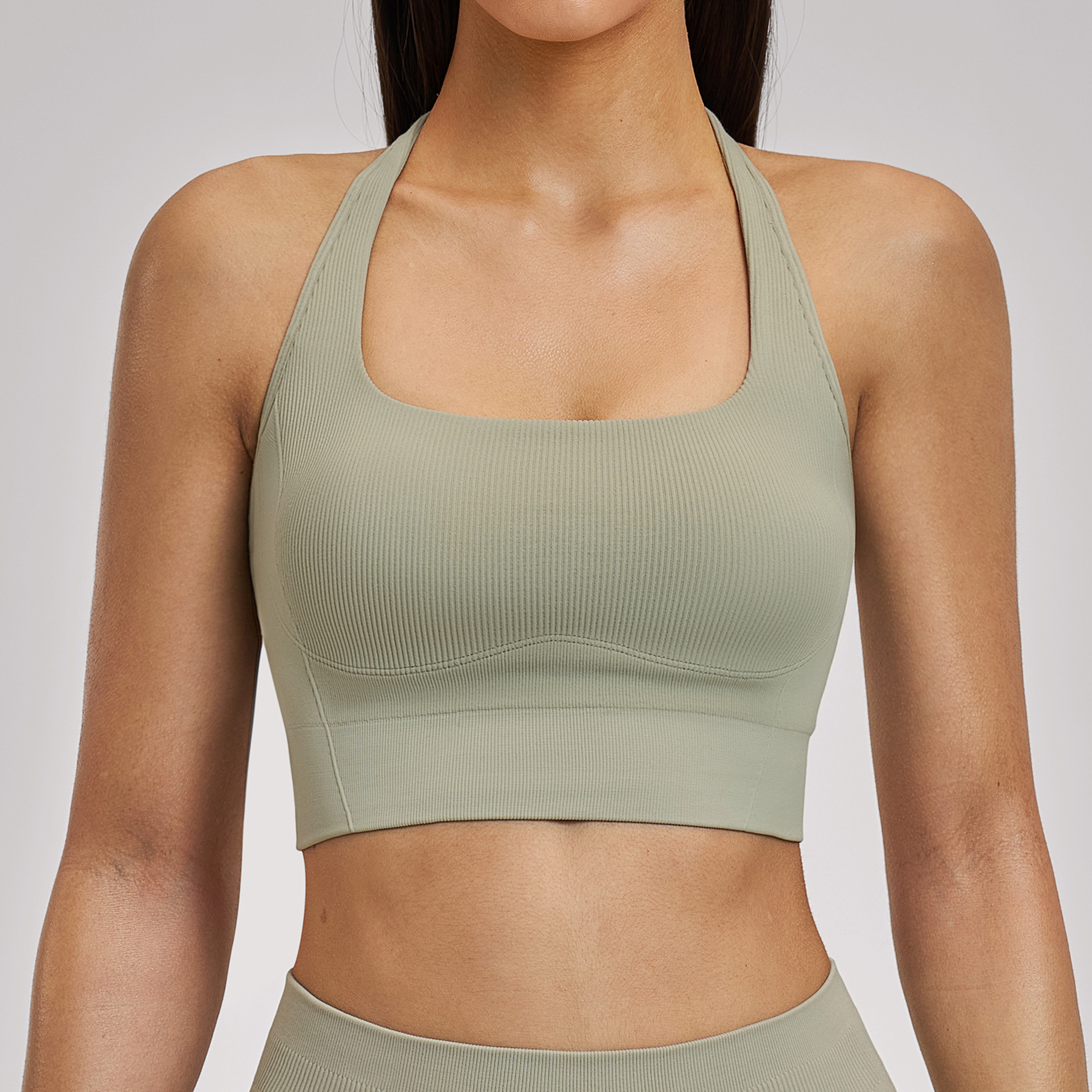 Premium Seamless Sports Bra For Women  Breathable Yoga  Workout Support 6