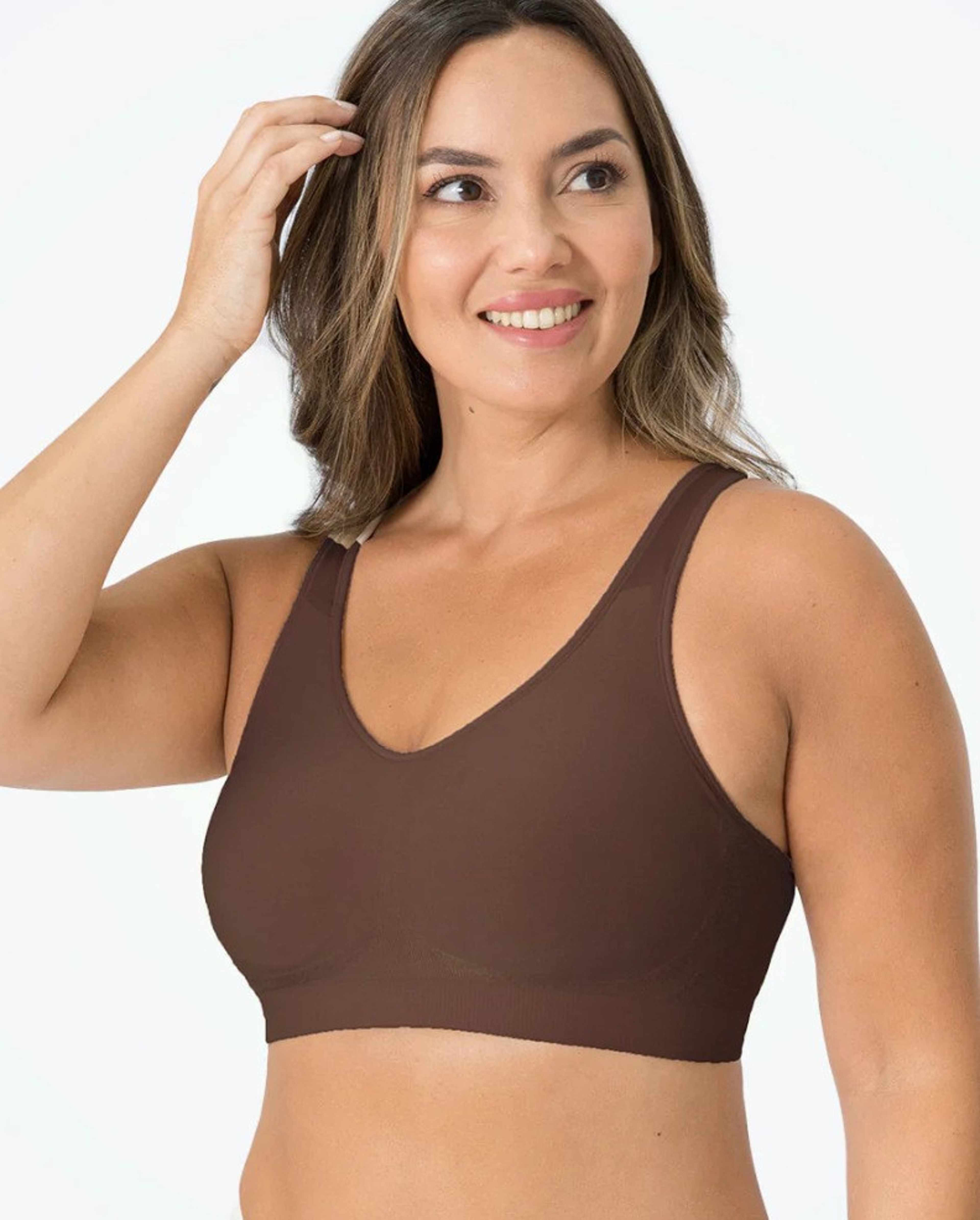 Daily Comfort Wireless Shaper Bra With Removable Pads 9