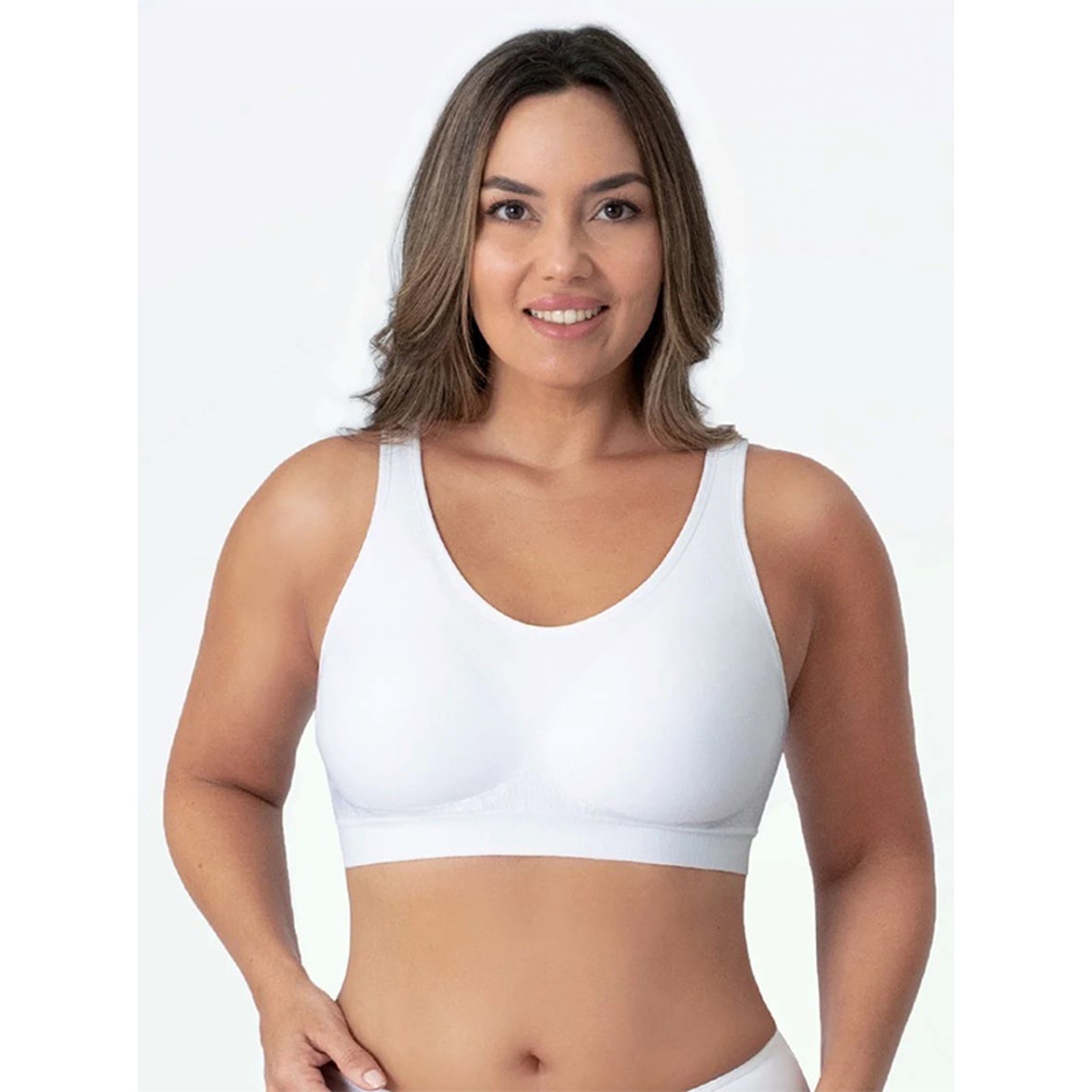 Daily Comfort Wireless Shaper Bra With Removable Pads 10