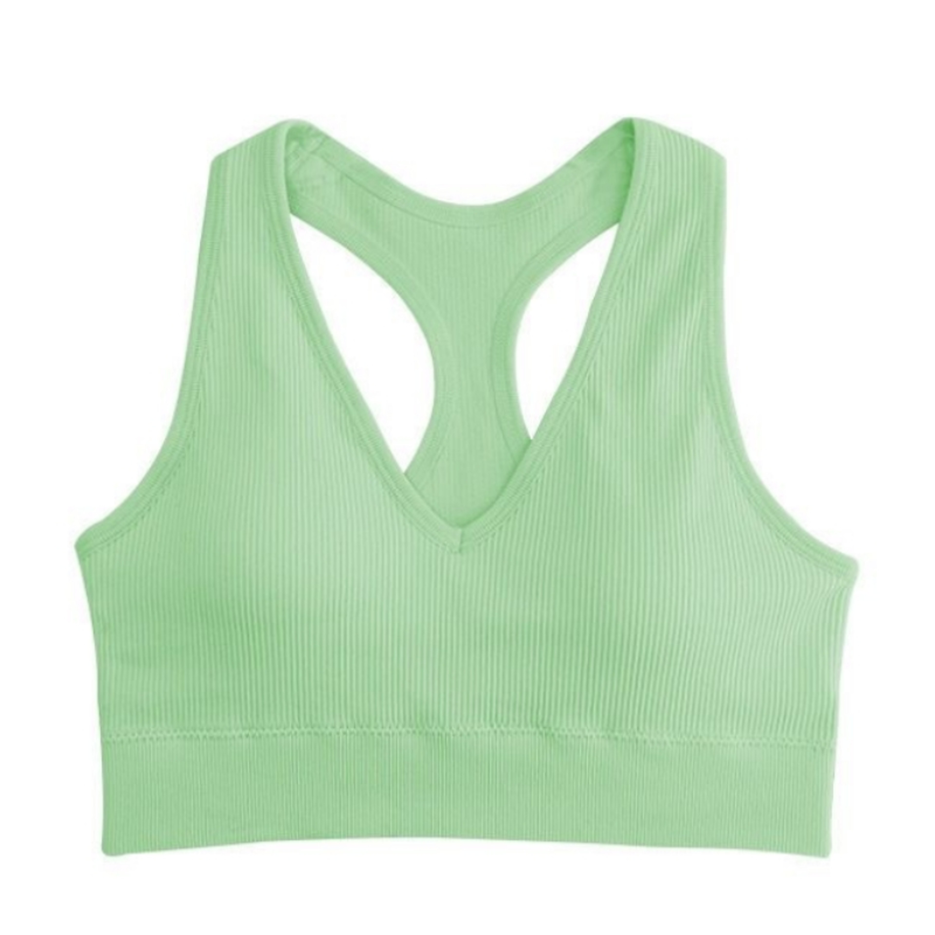 Seamless Push Up Wireless Sports Bra For Women 5