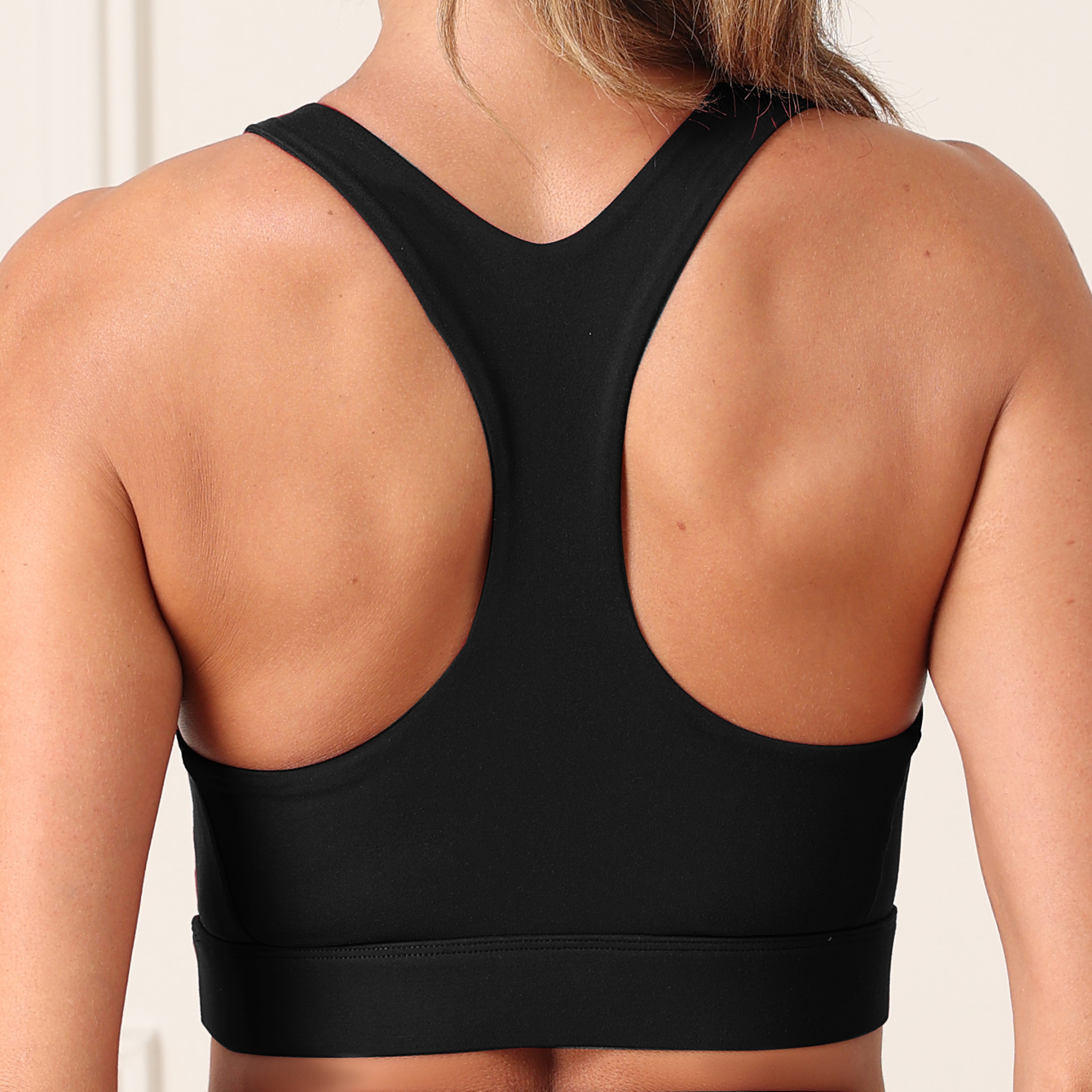 Women T Back Yoga Bra Workout Tank Top With Removable Pads 4