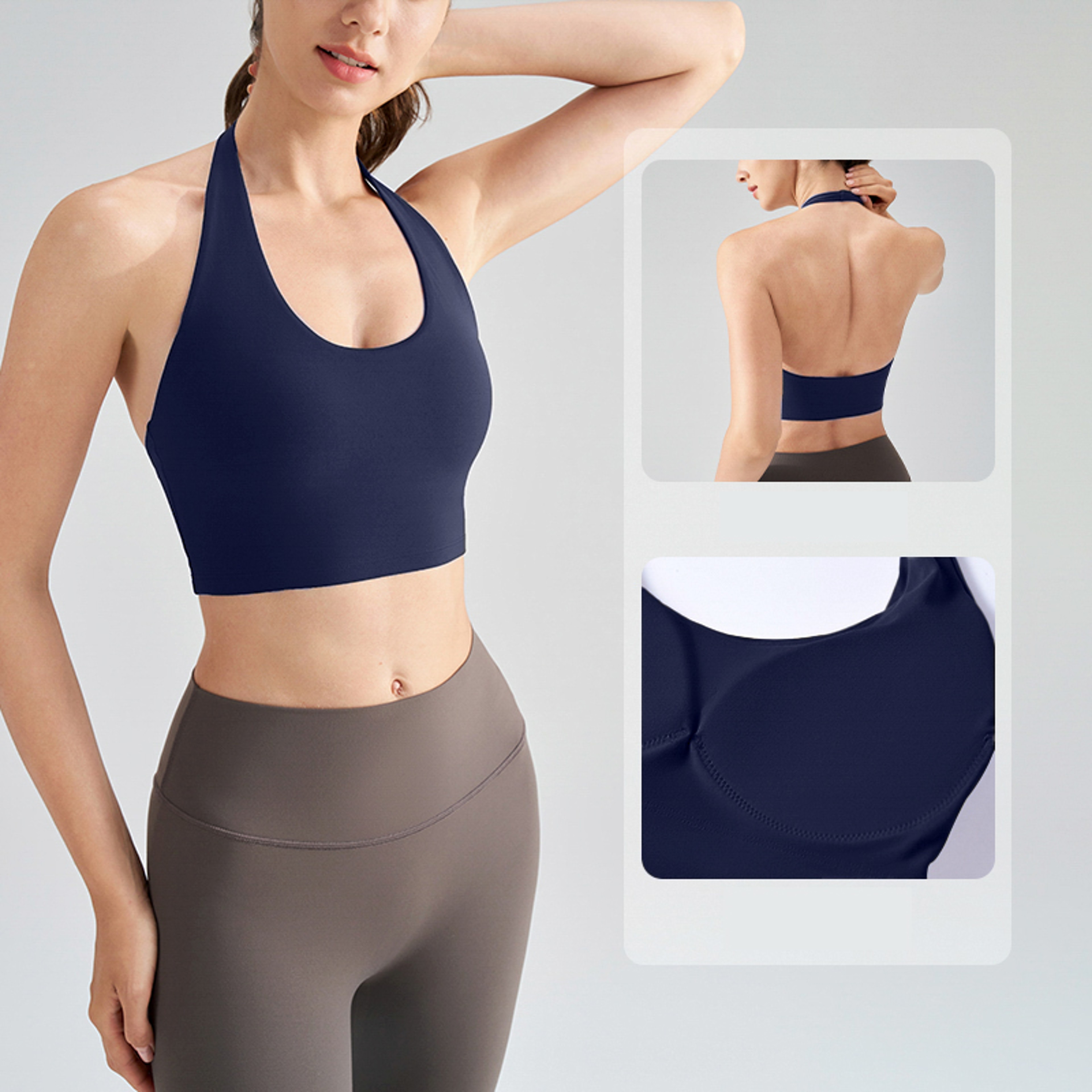 Backless Sports Bra Quick Dry Yoga Workout Top 7