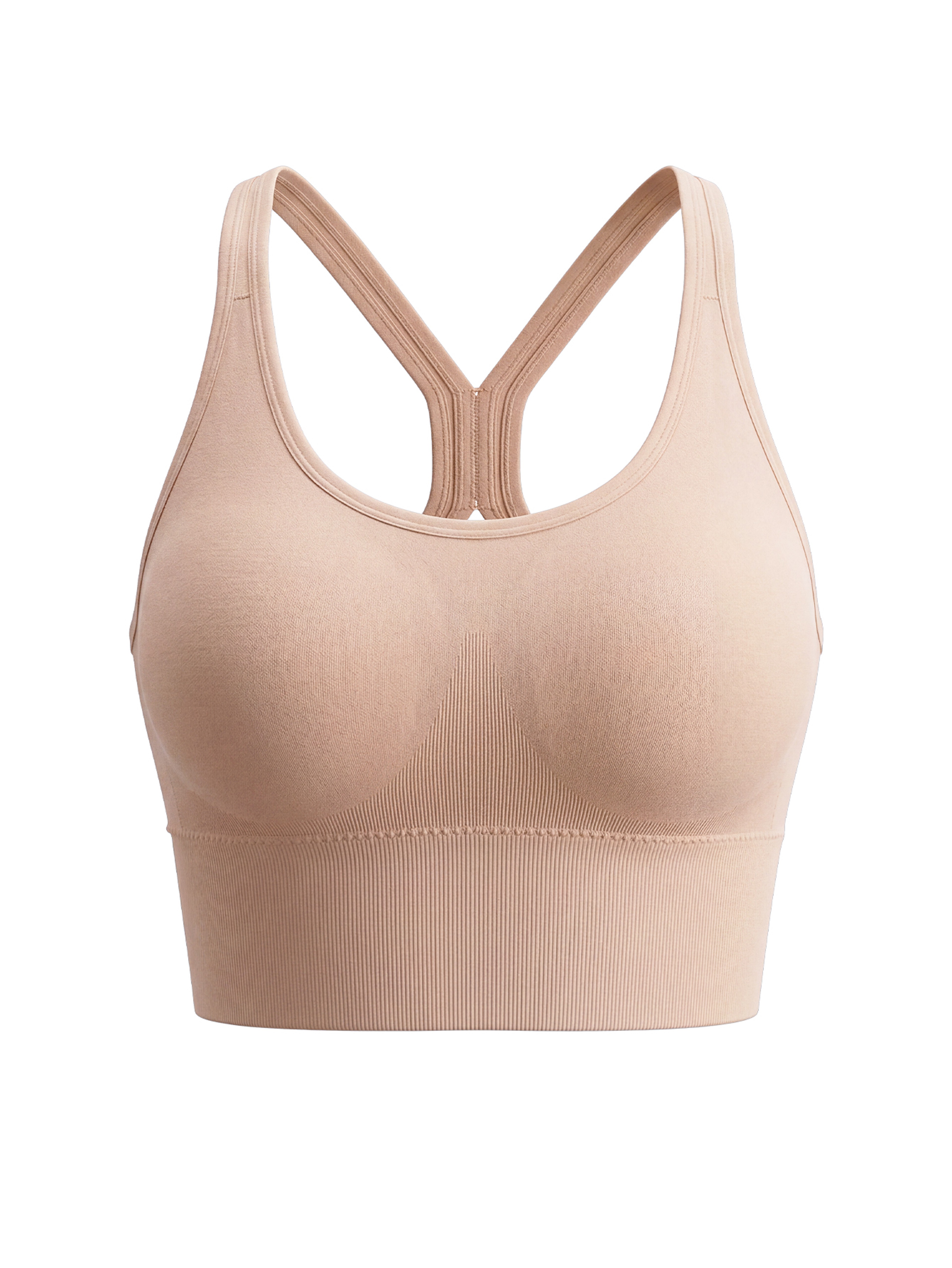 High Support Seamless Sports Bra Wirefree Backless Yoga Gym Crop Top 10