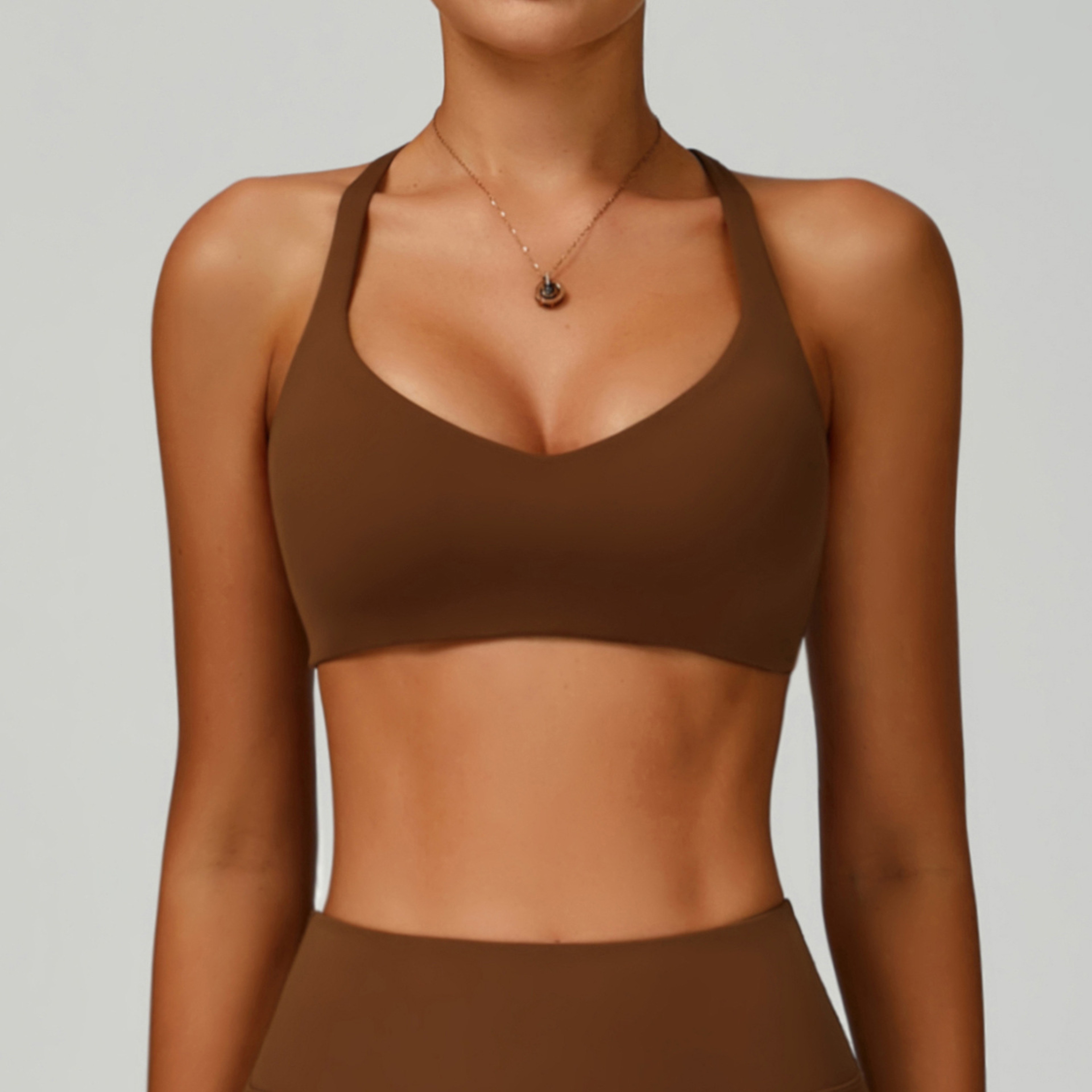 Womens hollow back sports bra for High Support Workouts – view 8