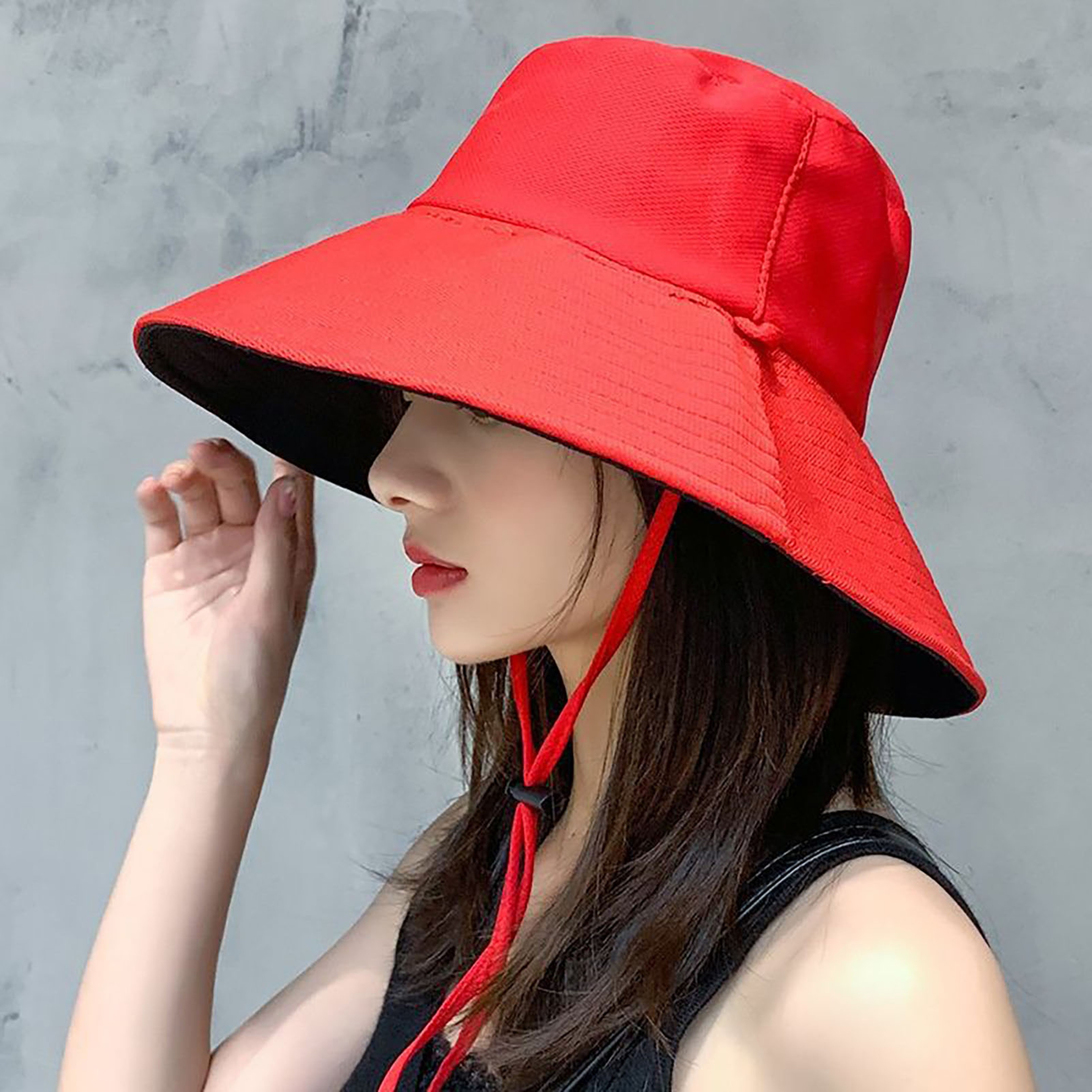 Korean Anti UV Foldable Bucket Hat For Beach And Summer Travel 2