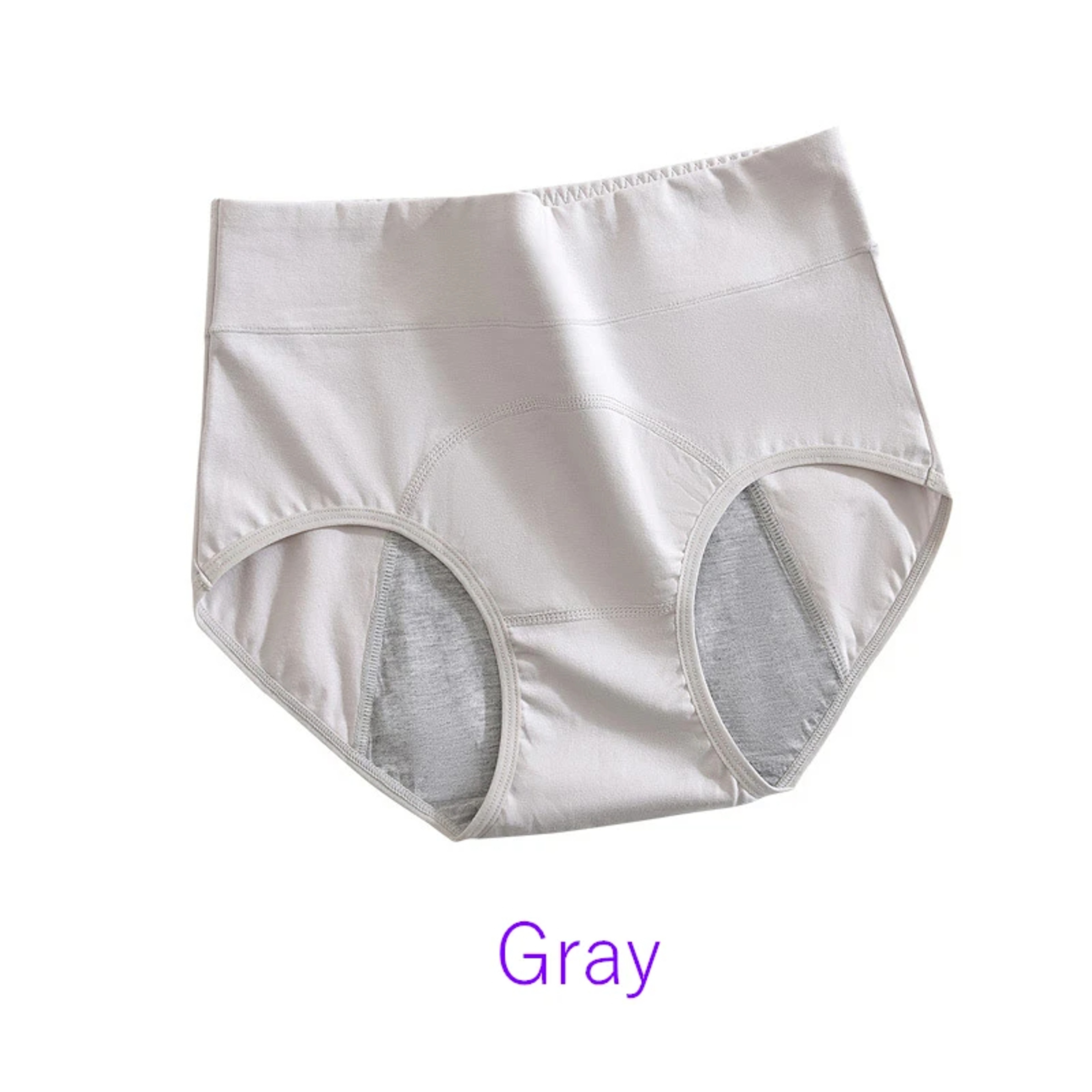 Cotton High Waist Period Underwear Leak Proof Menstrual Panties 7