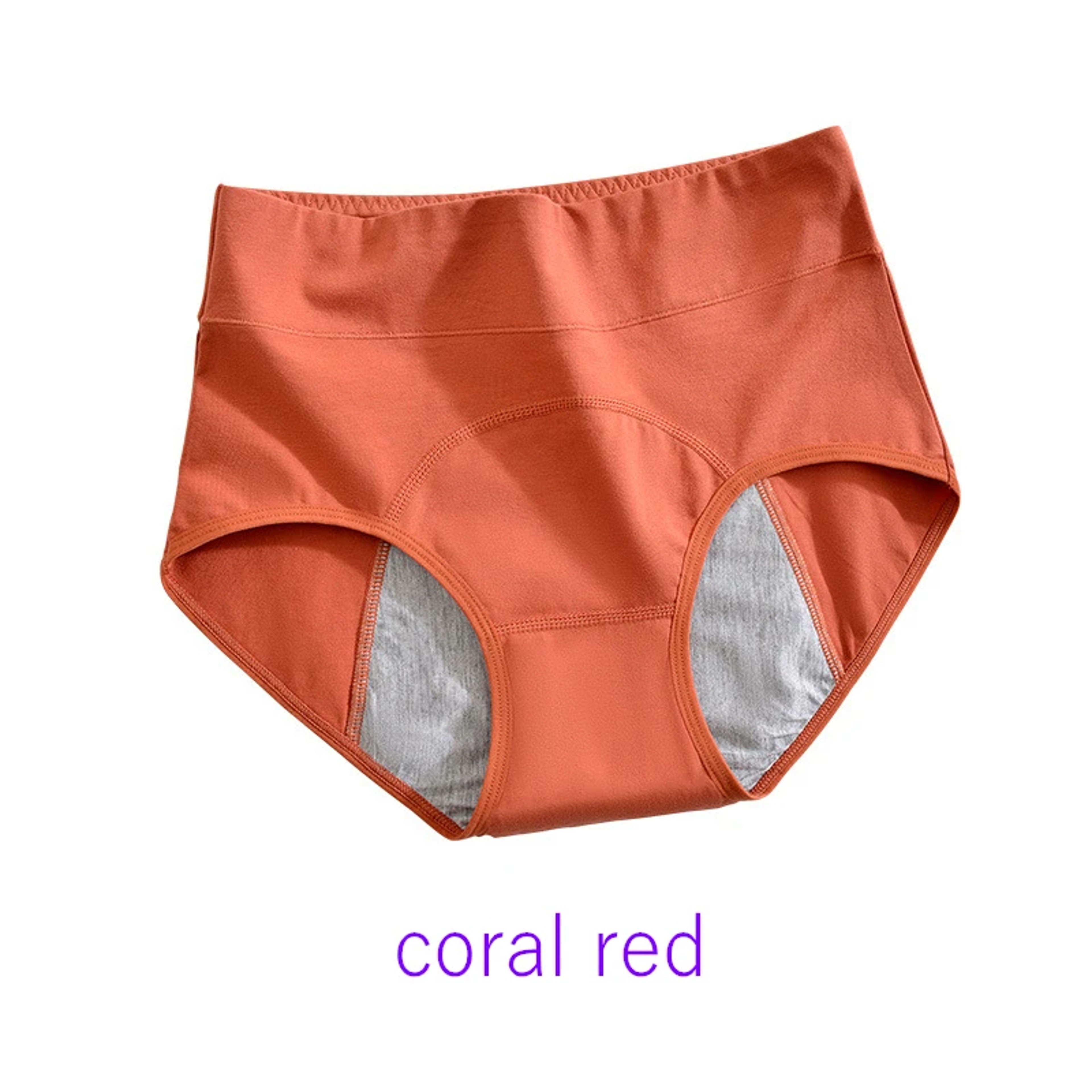 Cotton High Waist Period Underwear Leak Proof Menstrual Panties 6