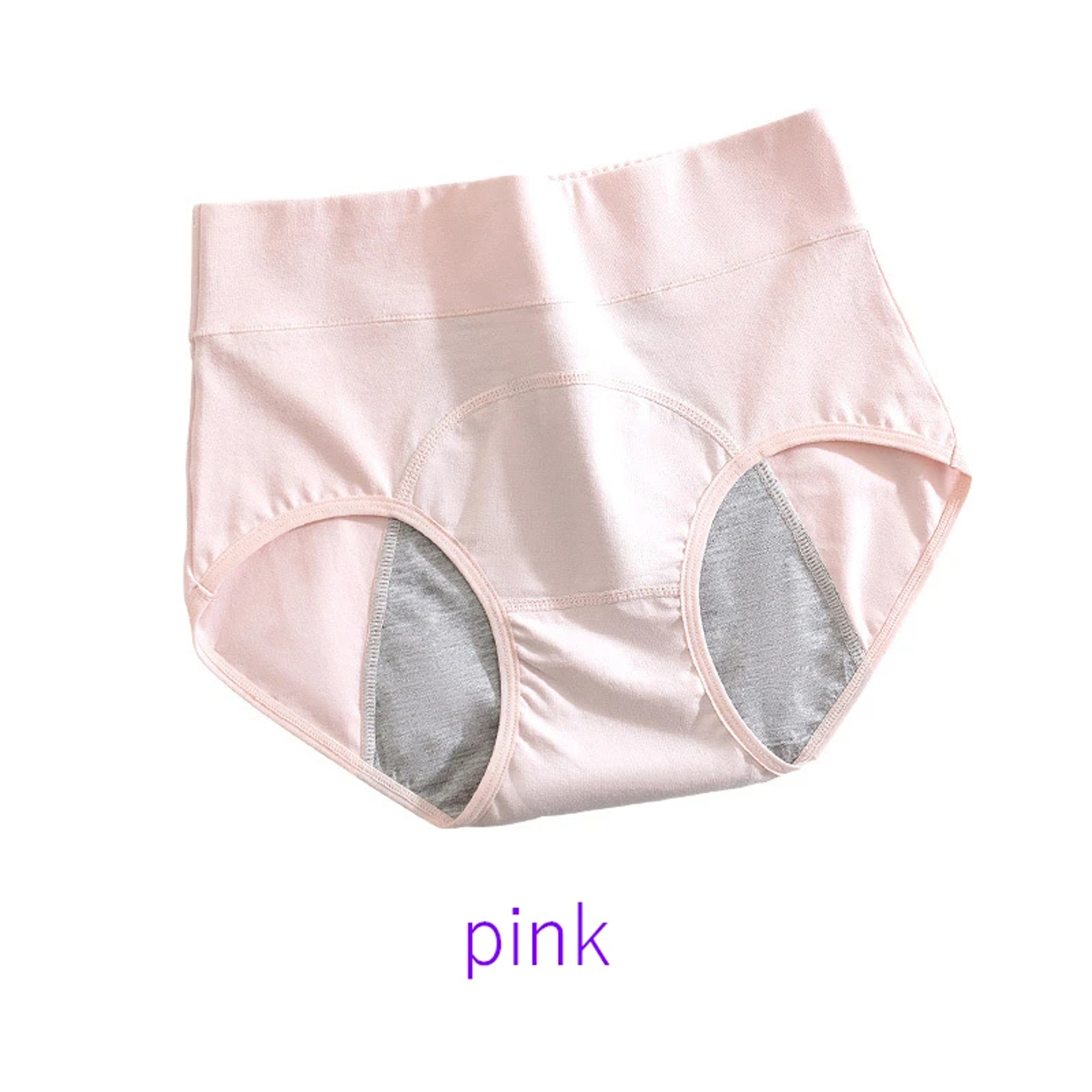 Cotton High Waist Period Underwear Leak Proof Menstrual Panties 8