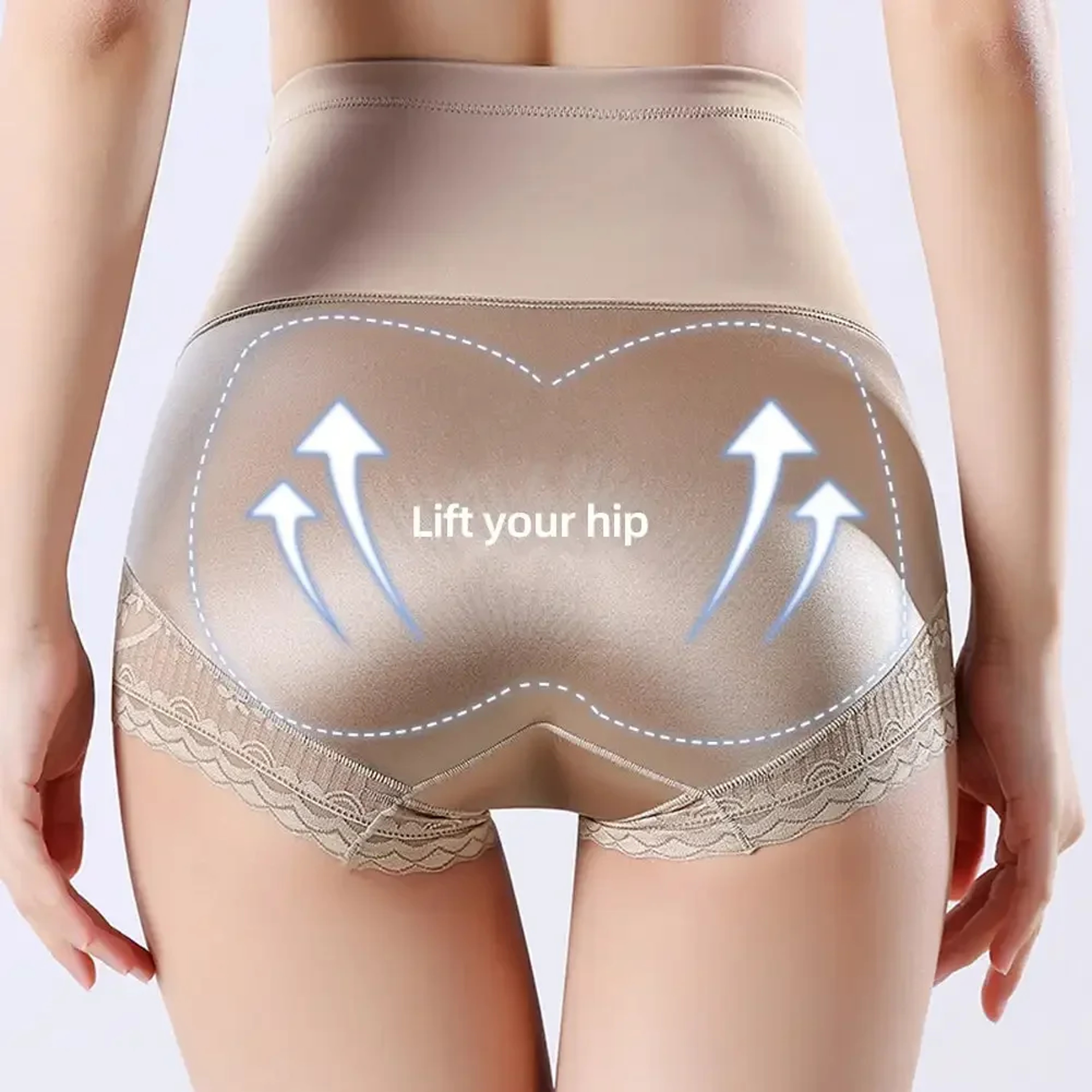 High Waist Tummy Control Shapewear Shorts Butt Lifter Body Shaper – view 4