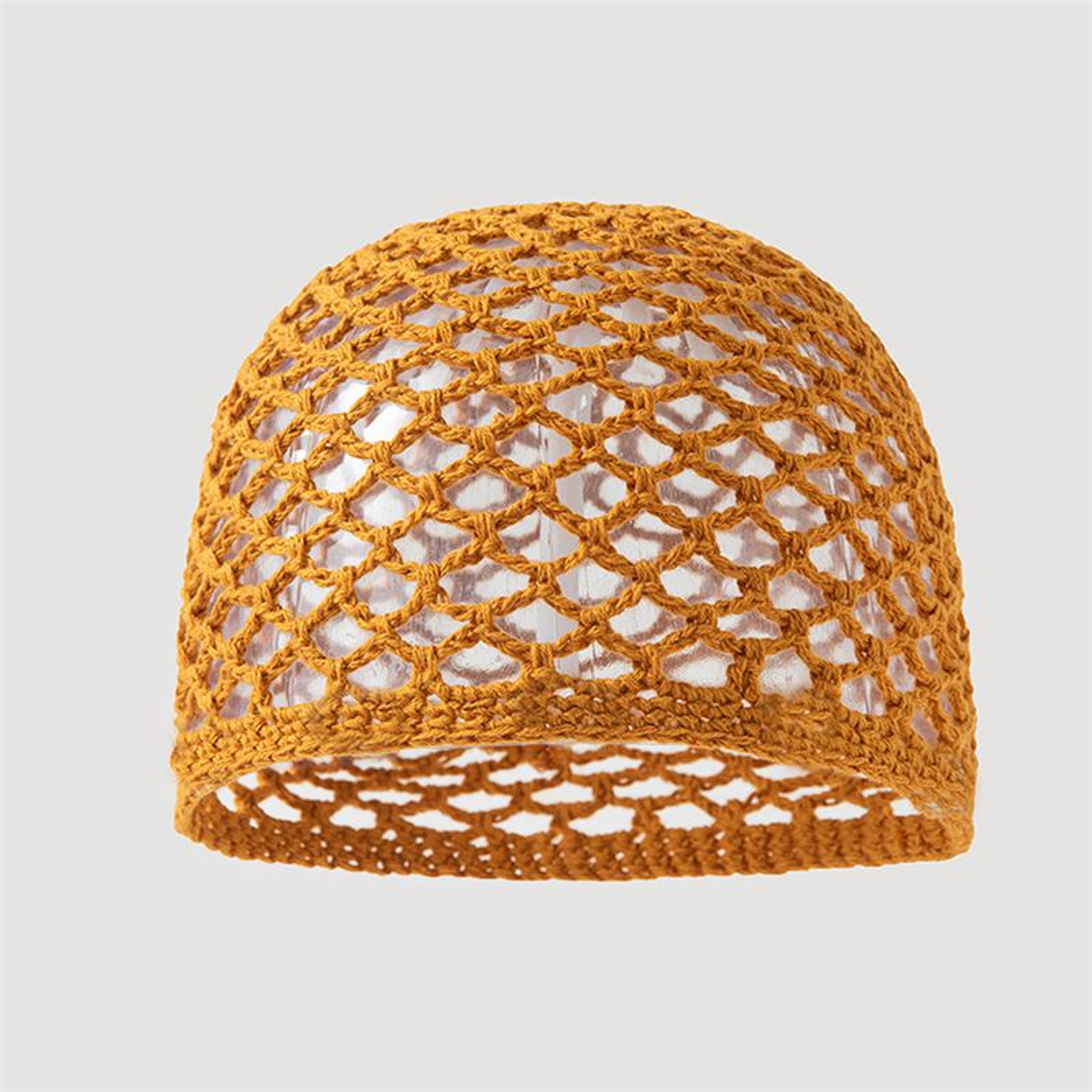 Breathable Womens Crochet Cap Lightweight Cotton Mesh Summer Hat – view 10
