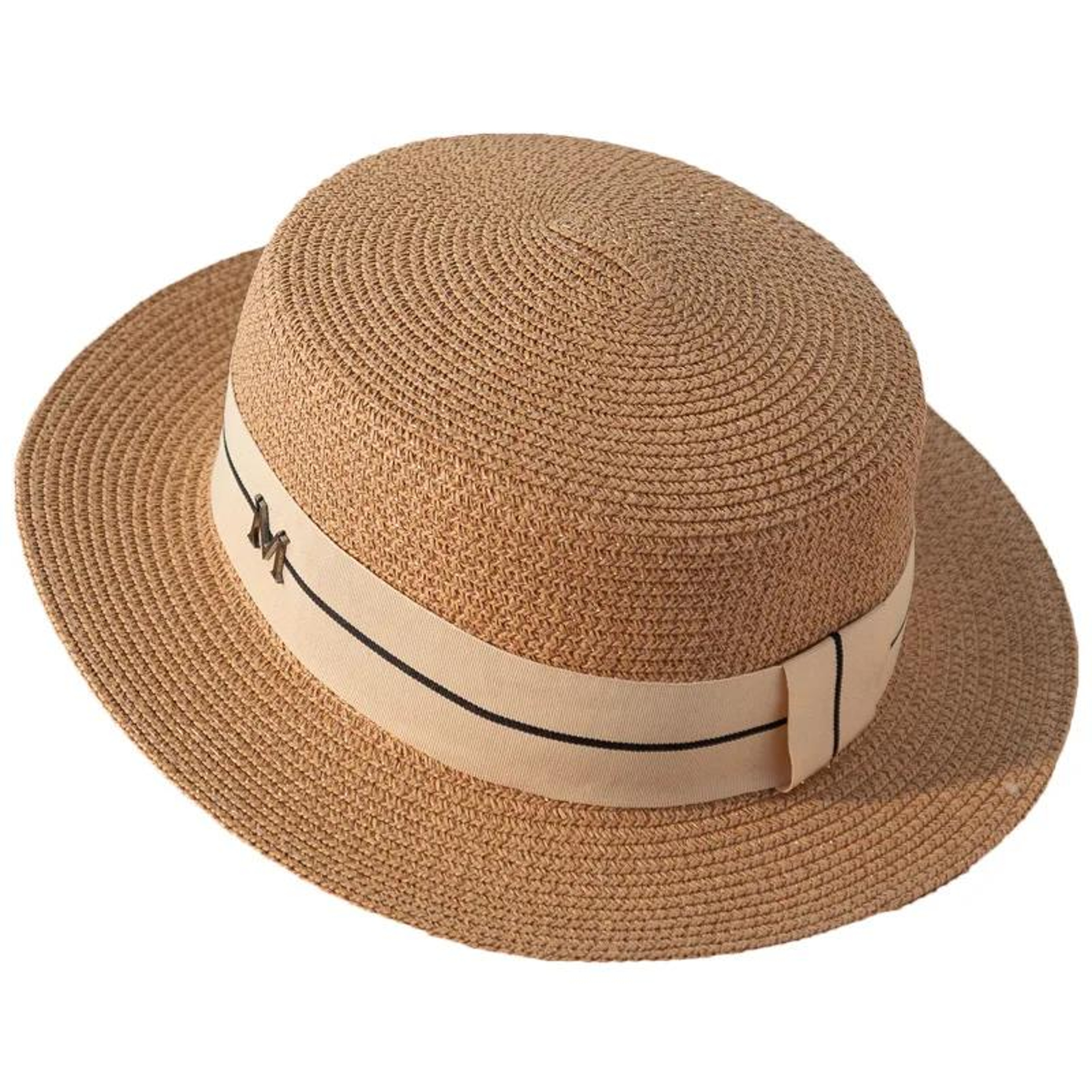 Embroidered Wide Brim Panama Straw Hat – view 6