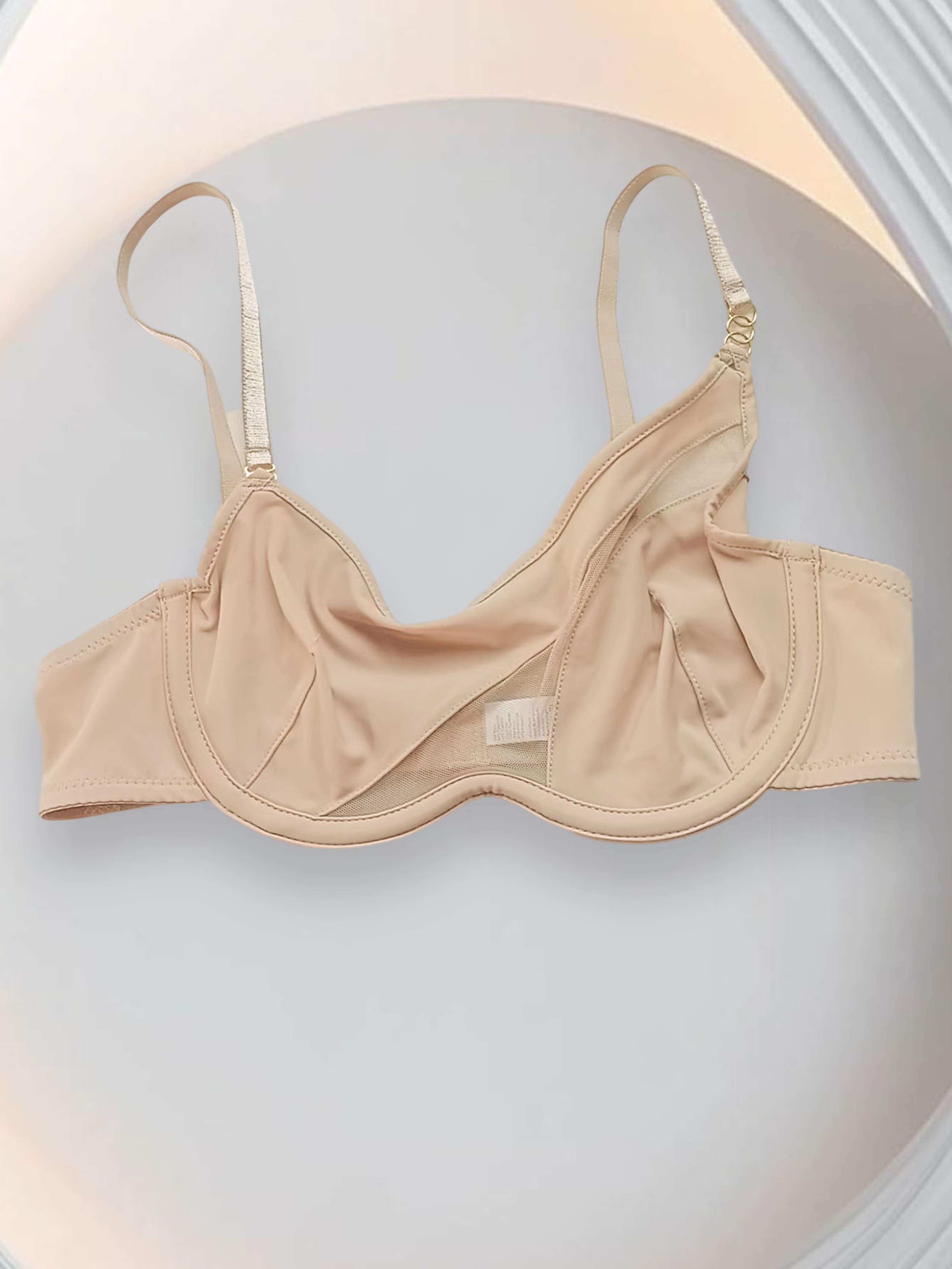 Ultimate Lift Mesh Plus Size Minimizer Bra Full Coverage Underwire Support For Heavy Breasts 4