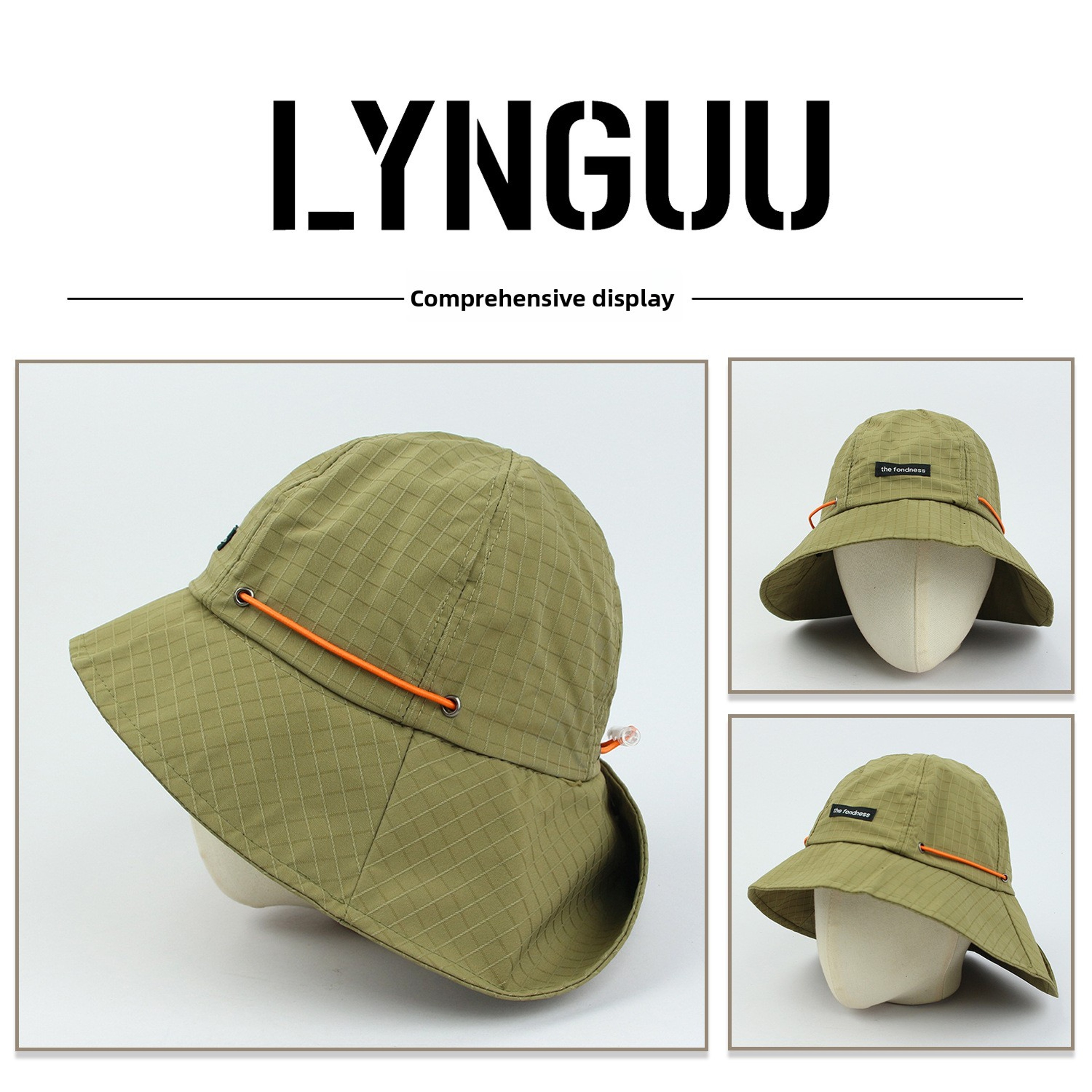 Packable Wide Brim Sun Hat - Quick Dry Outdoor Hiking Bucket Hat for Women – view 3
