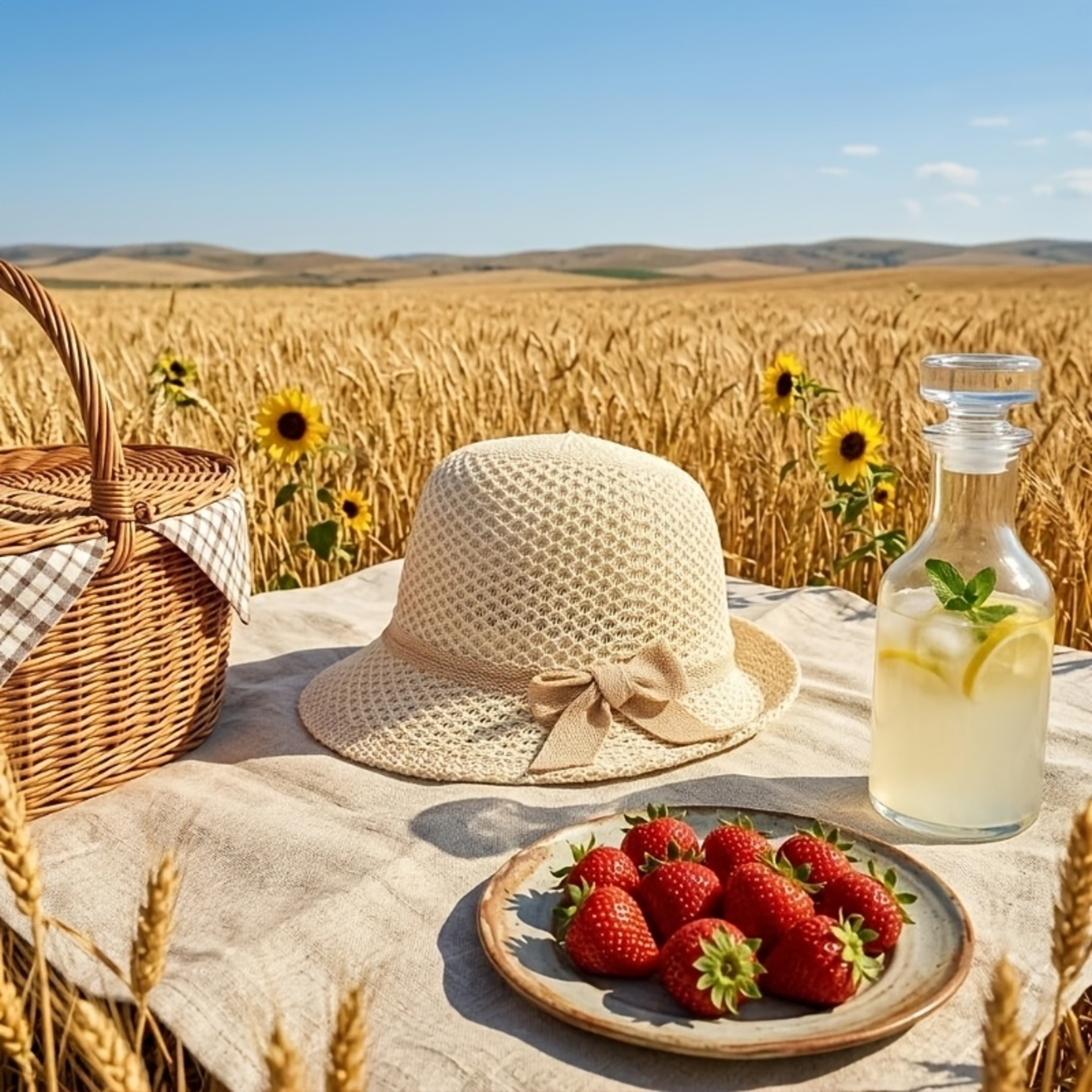 Elegant Bow Packable Sun Hat – view 3