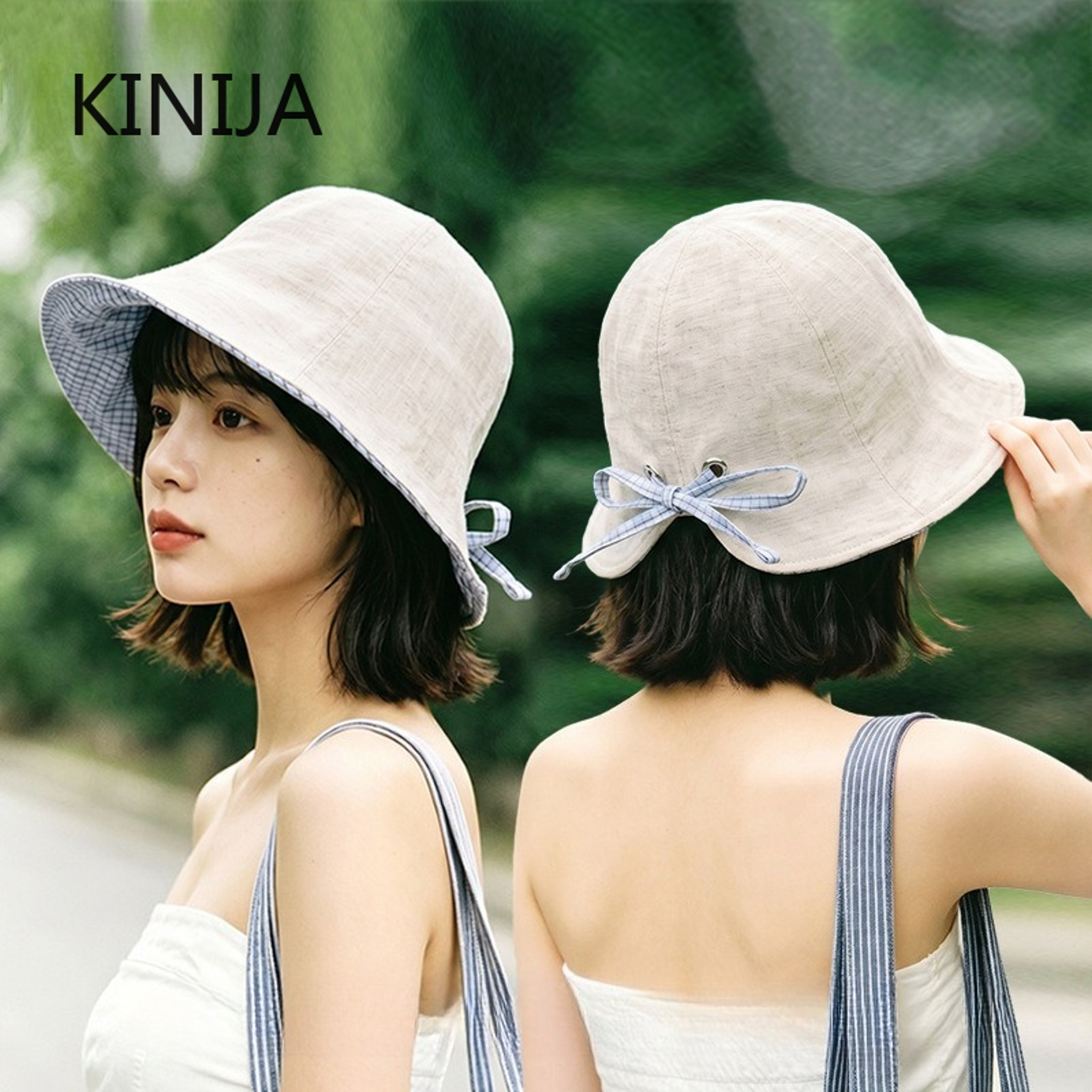 Seoul Chic Face Slimming UV Protection Bucket Hat  Breathable Summer Fisherman Cap 0