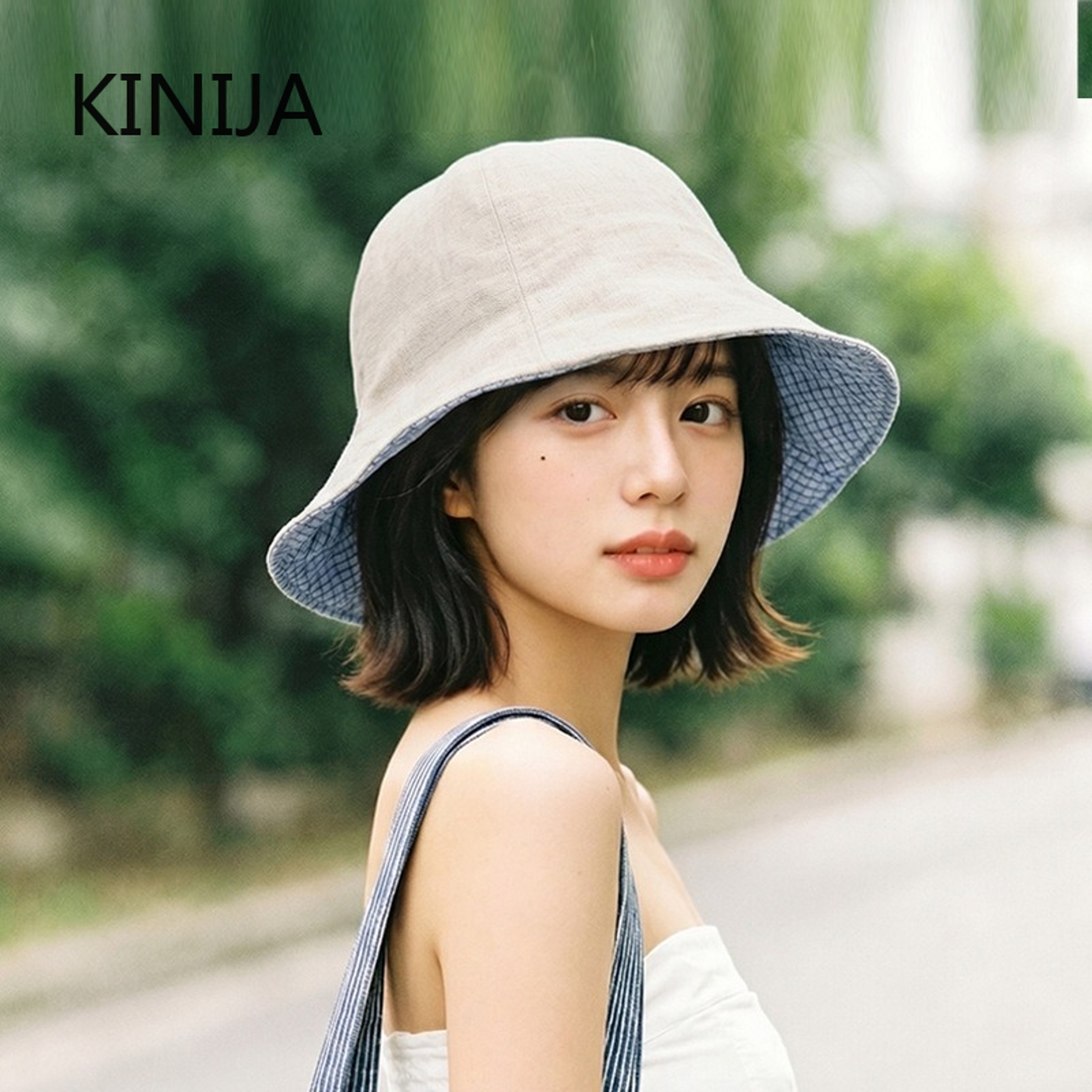 Seoul Chic Face Slimming UV Protection Bucket Hat  Breathable Summer Fisherman Cap 1