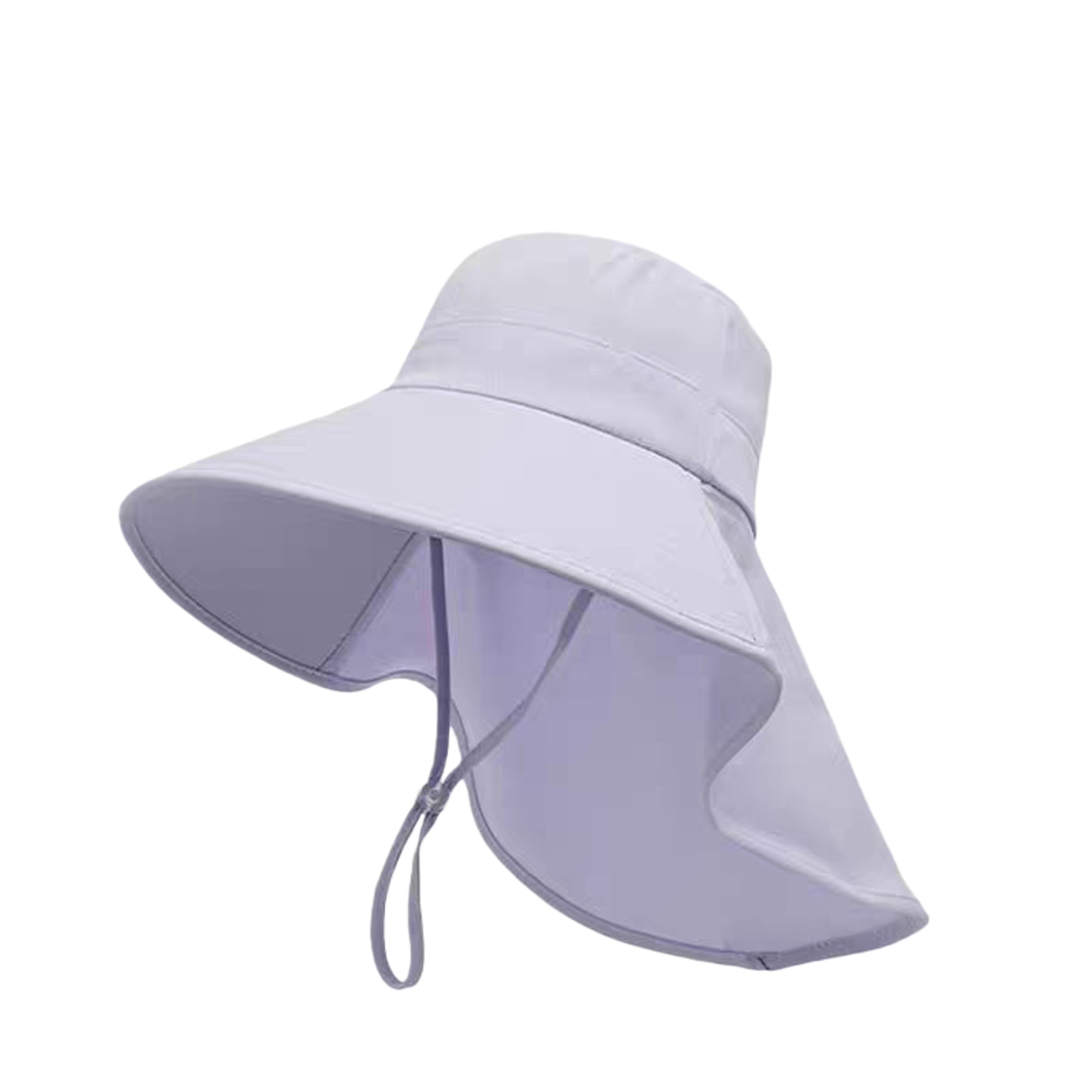 Women Wide Brim UV Protection Sun Hat Foldable Summer Beach Cap with Neck Flap – view 7