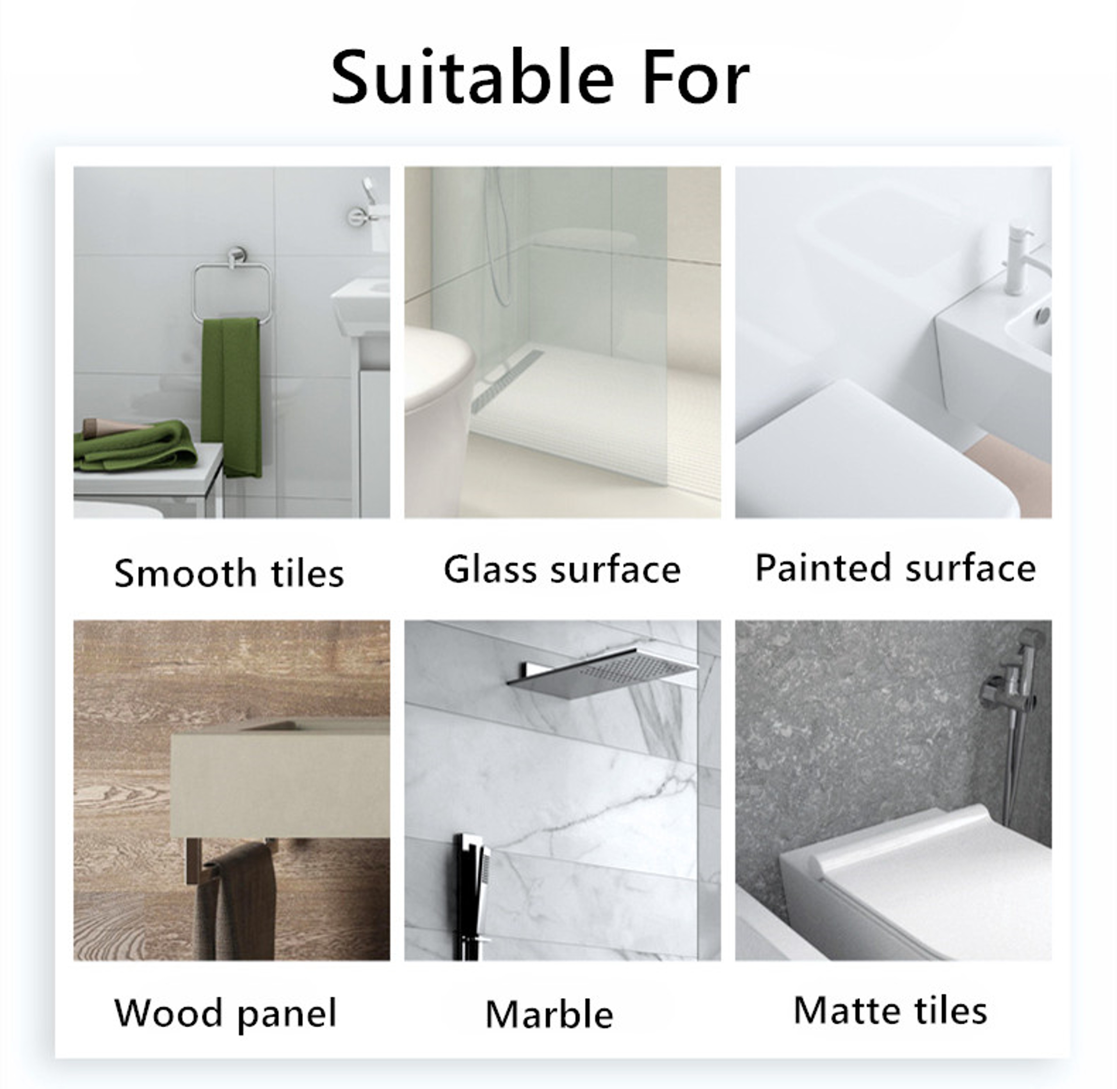 Silicone Furniture Pads, Self Adhesive Door Stopper, Rubber Damper Buffer, Cabinet Bumpers Cushion Protective Pads – view 6