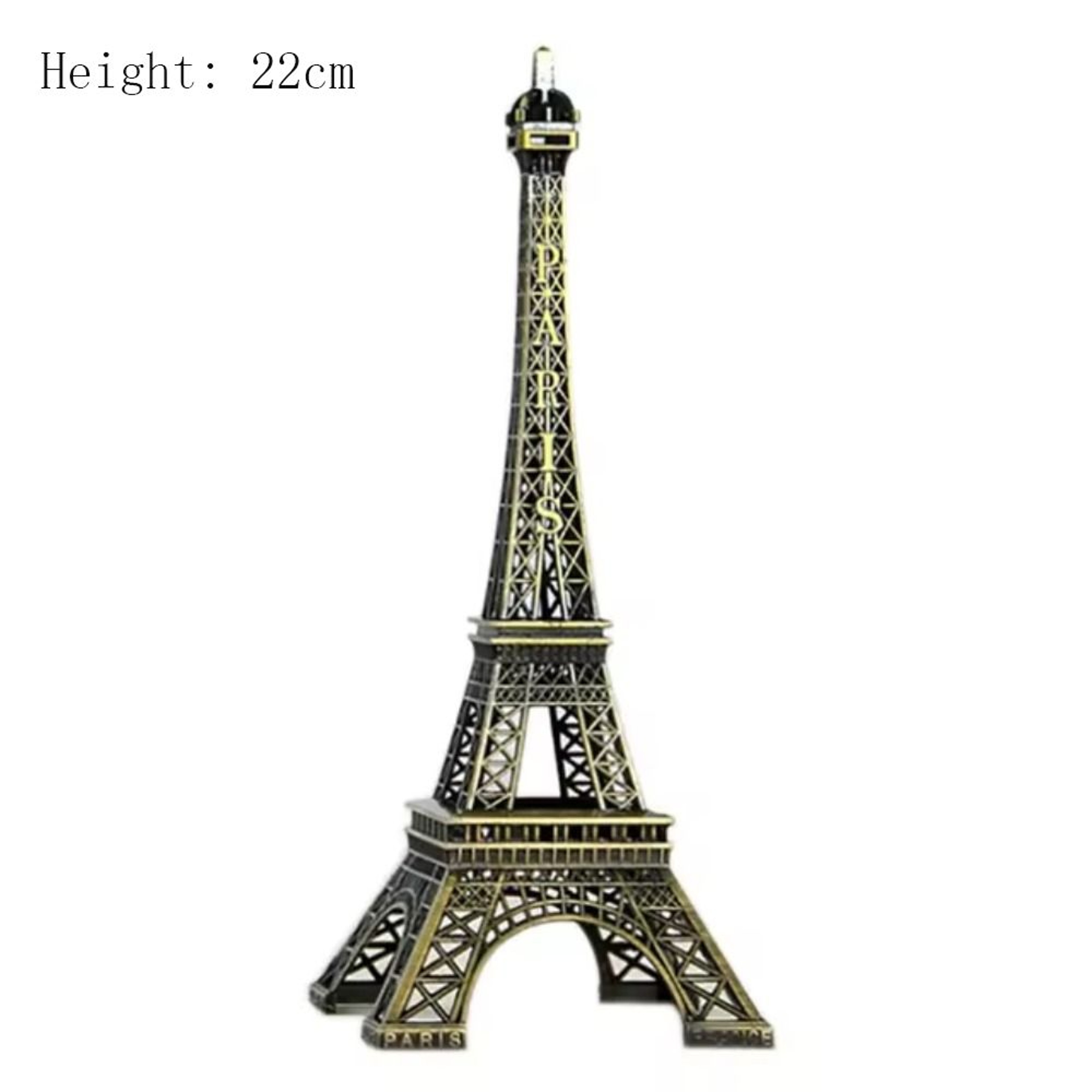 Metal Eiffel Tower Statue Exquisite Design Architecture Collectible Decorative Ornament Home Decor  5