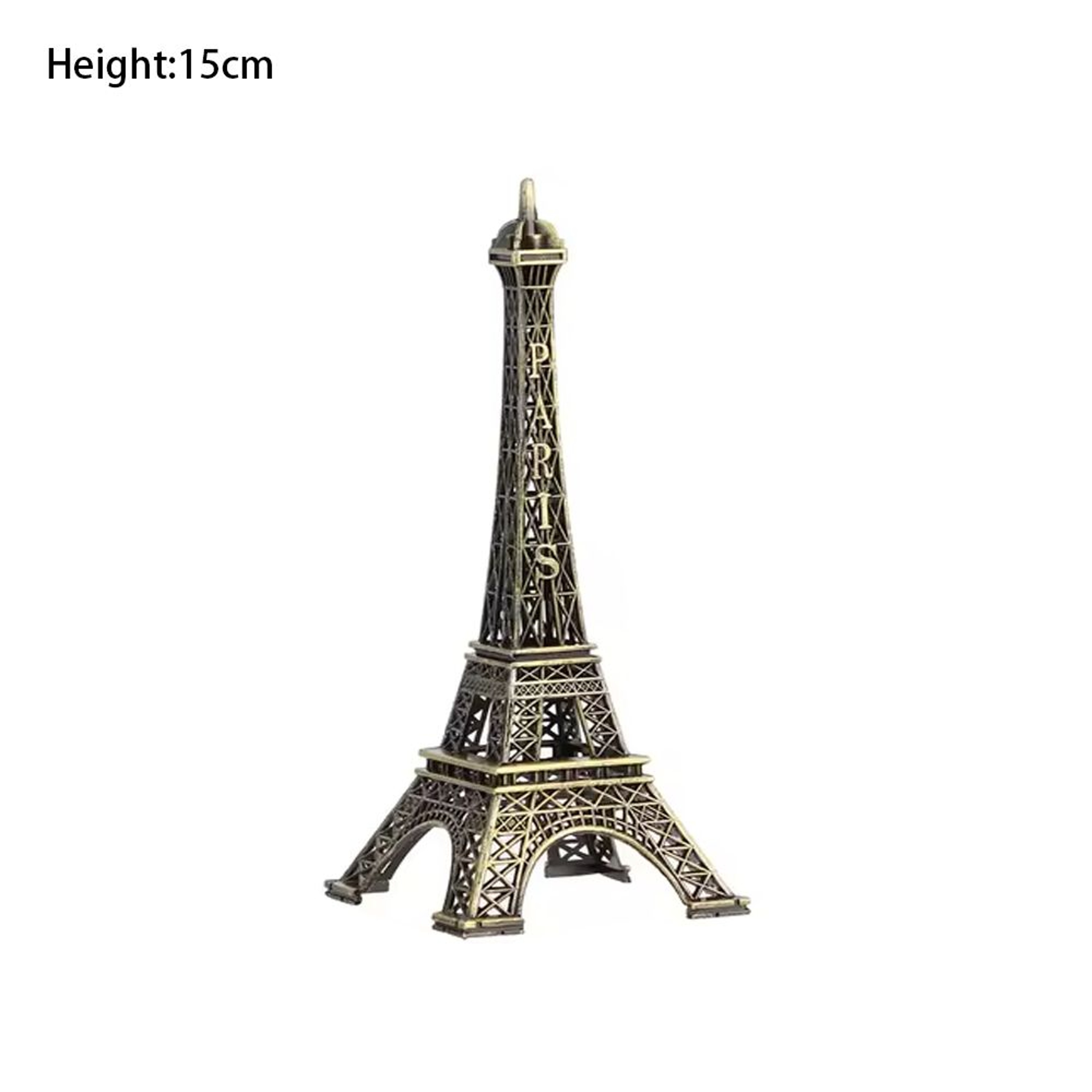 Metal Eiffel Tower Statue Exquisite Design Architecture Collectible Decorative Ornament Home Decor  10