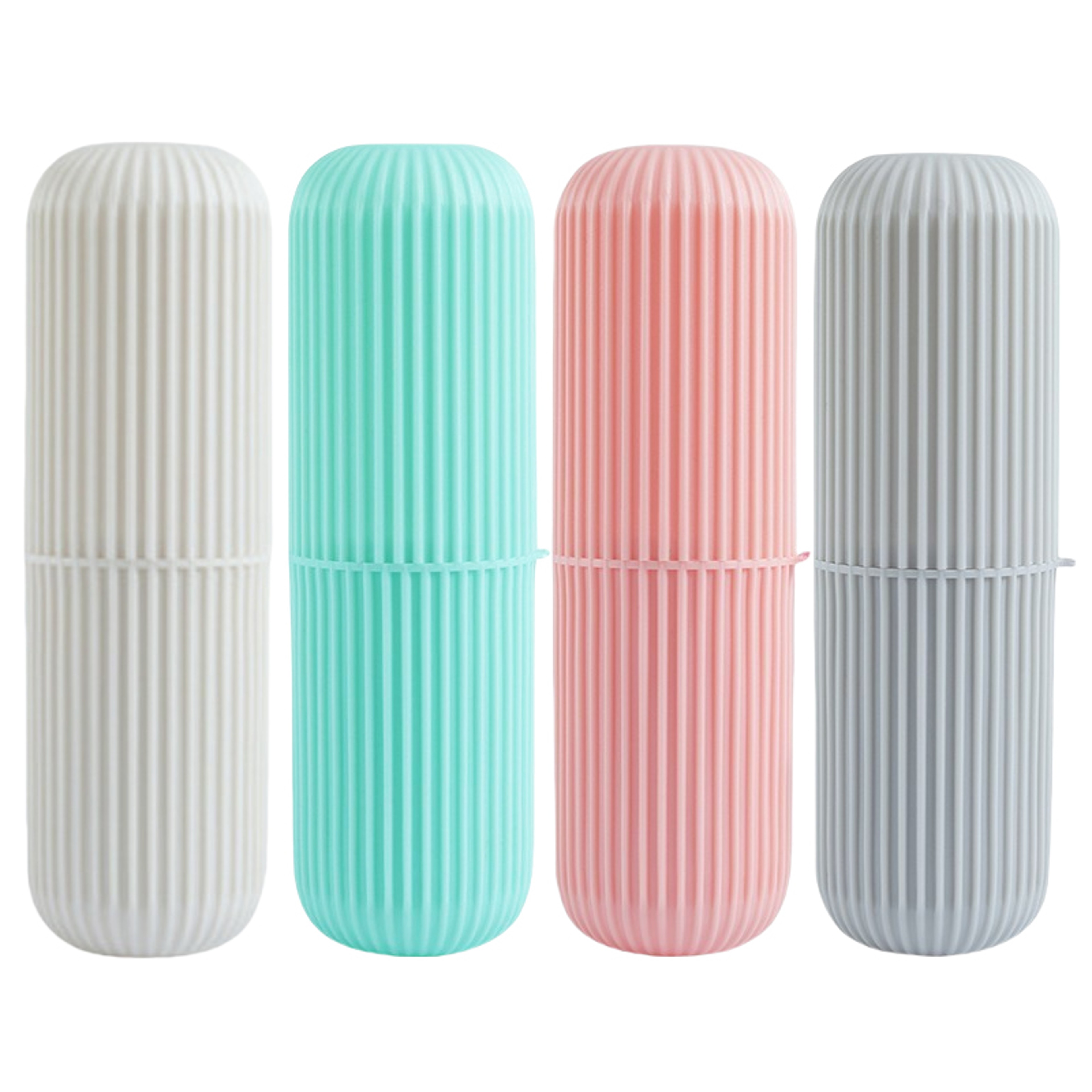 Toothpaste Storage Organizer, Portable Toothbrush Holder, Travel Cup Case for Toiletries – view 11