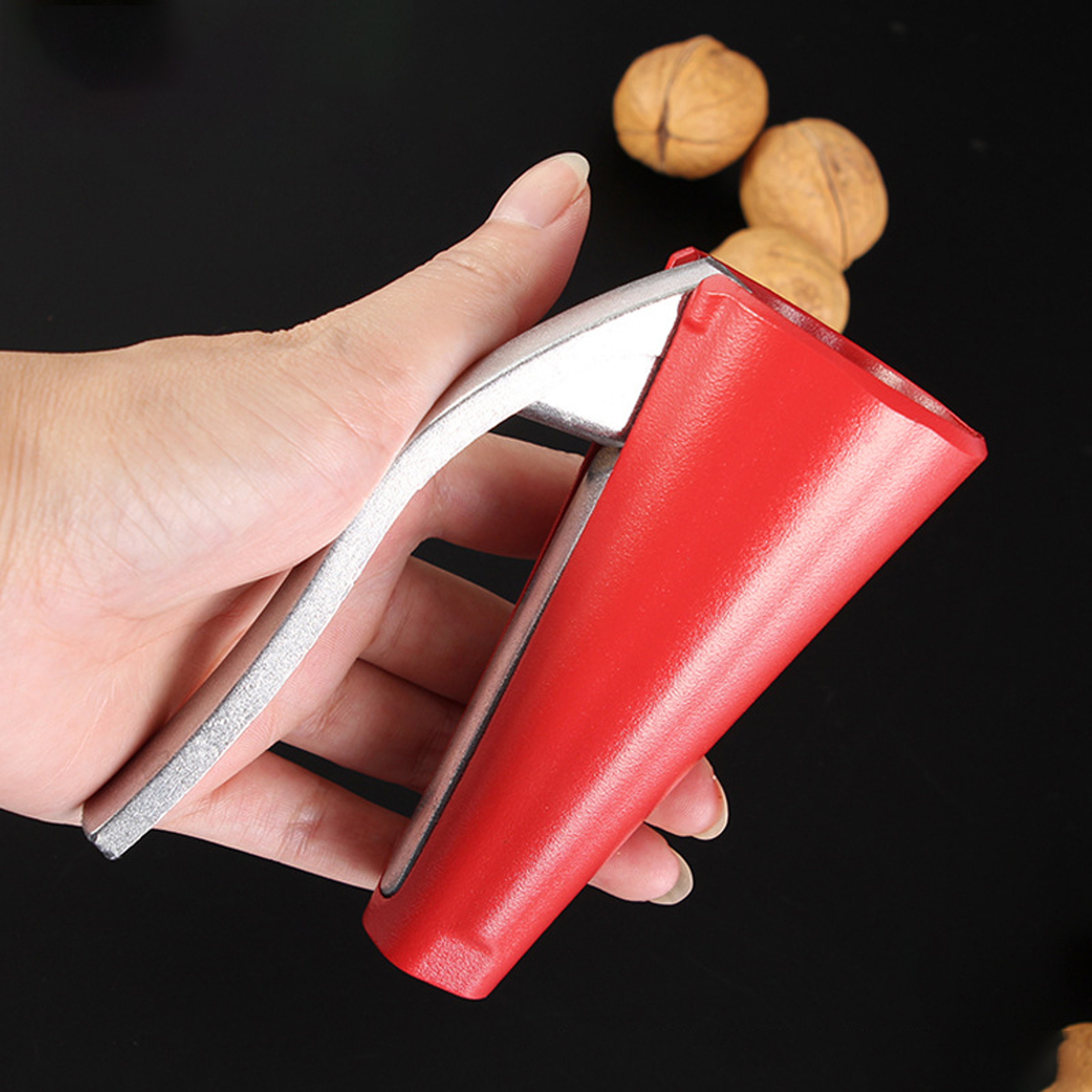 Almond Nut, Pecan Nuts, Zinc Alloy Nutcracker, Walnut Sheller, Kitchen Nut Opener, Hazelnut Chestnut Pliers – view 1