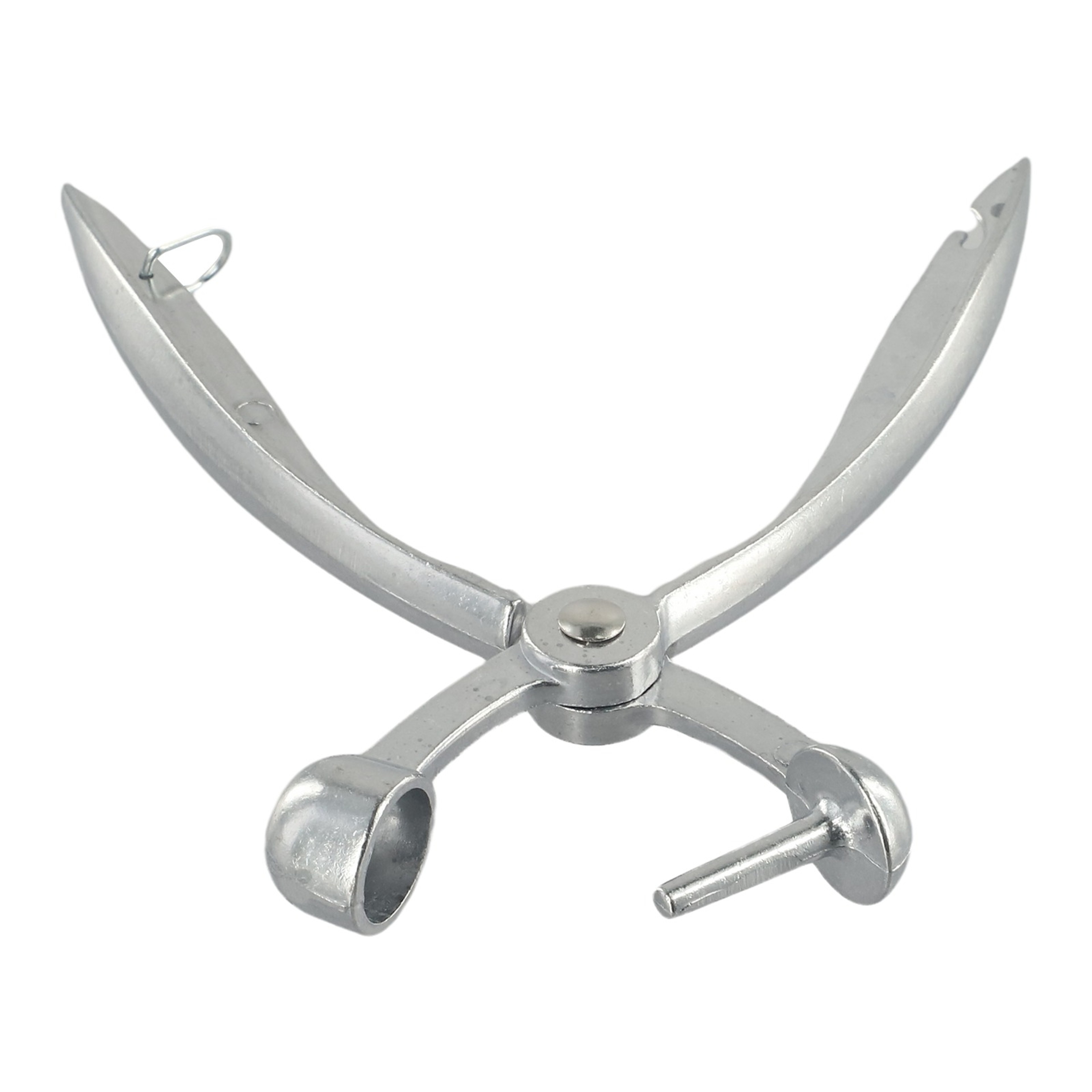 Silver Cherry Core Remover, Aluminum Alloy Fruit Pitter, Cherry Olive Stone Extractor, Kitchen Gadgets – view 3