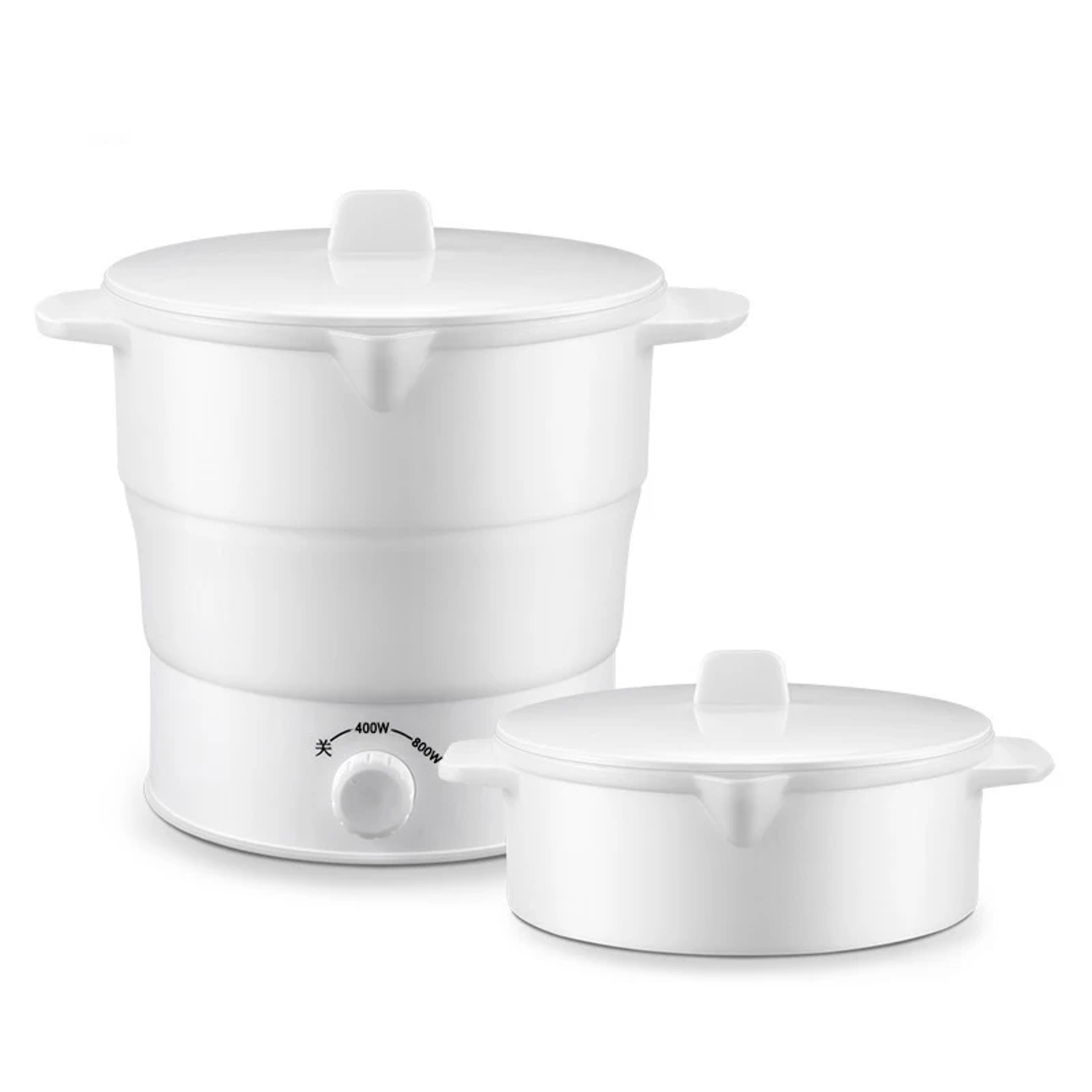 Multi Portable Fold able Silicone Pot, Travel Electric Kettle, Camping Hot Pot Water Boiler, Compact Folding – view 2