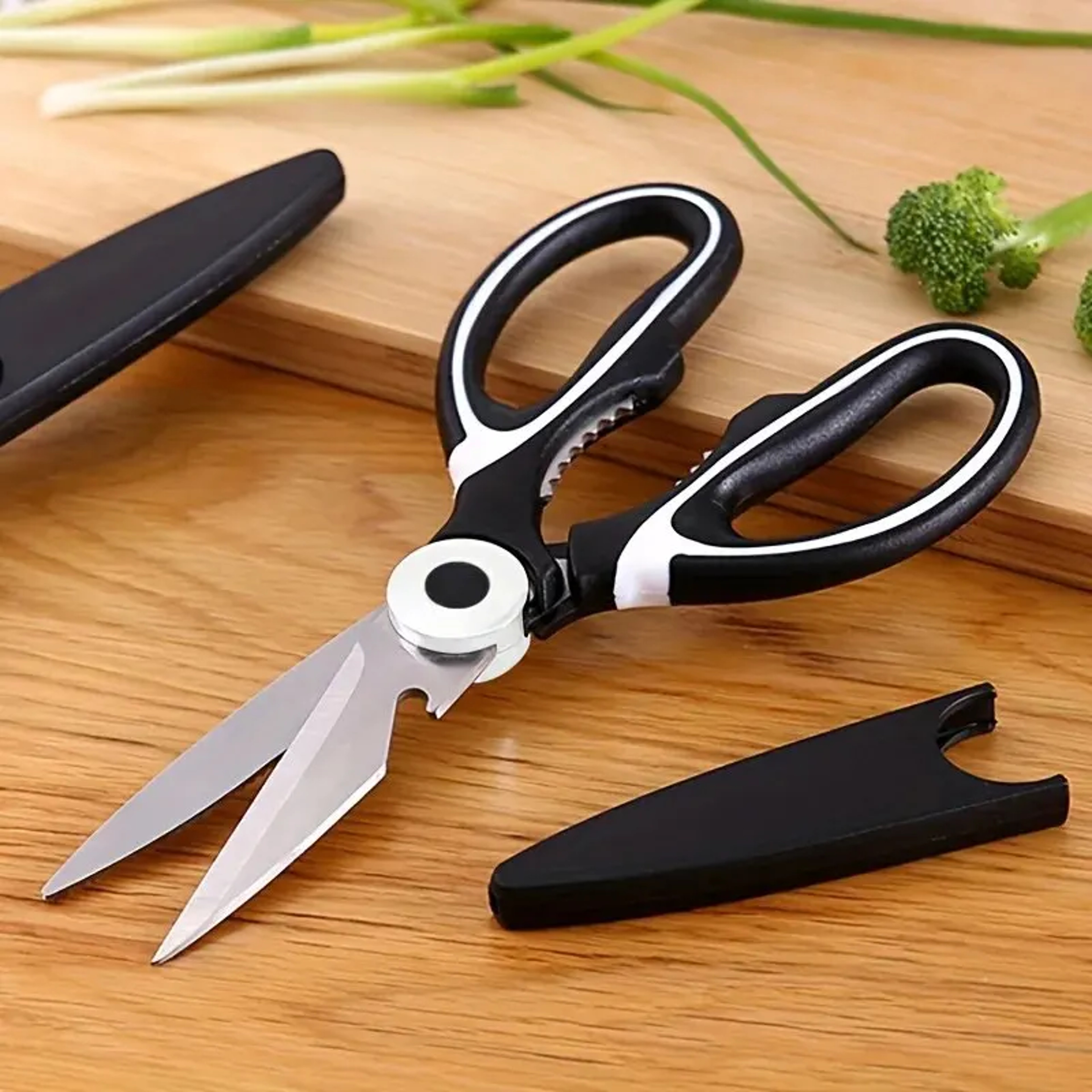 Multifunctional Kitchen Scissors, Stainless Steel Meat, Fish, Chicken Bone, Household Gadget – view 2