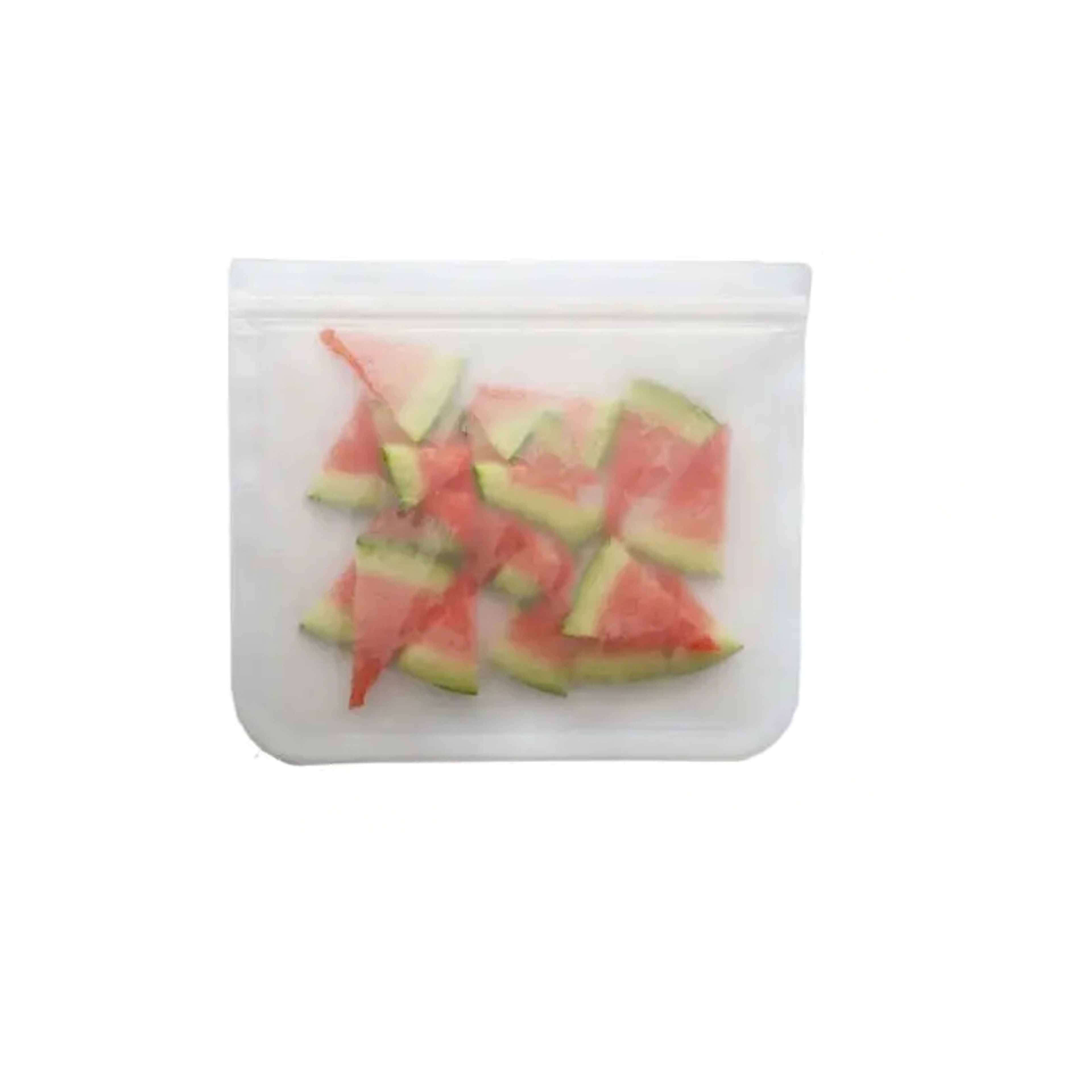 Silicone Food Storage, Reusable Containers, Leak proof Food Storage Bags, Stand Up Zip Lunch Bags, Fresh Food Cup – view 7