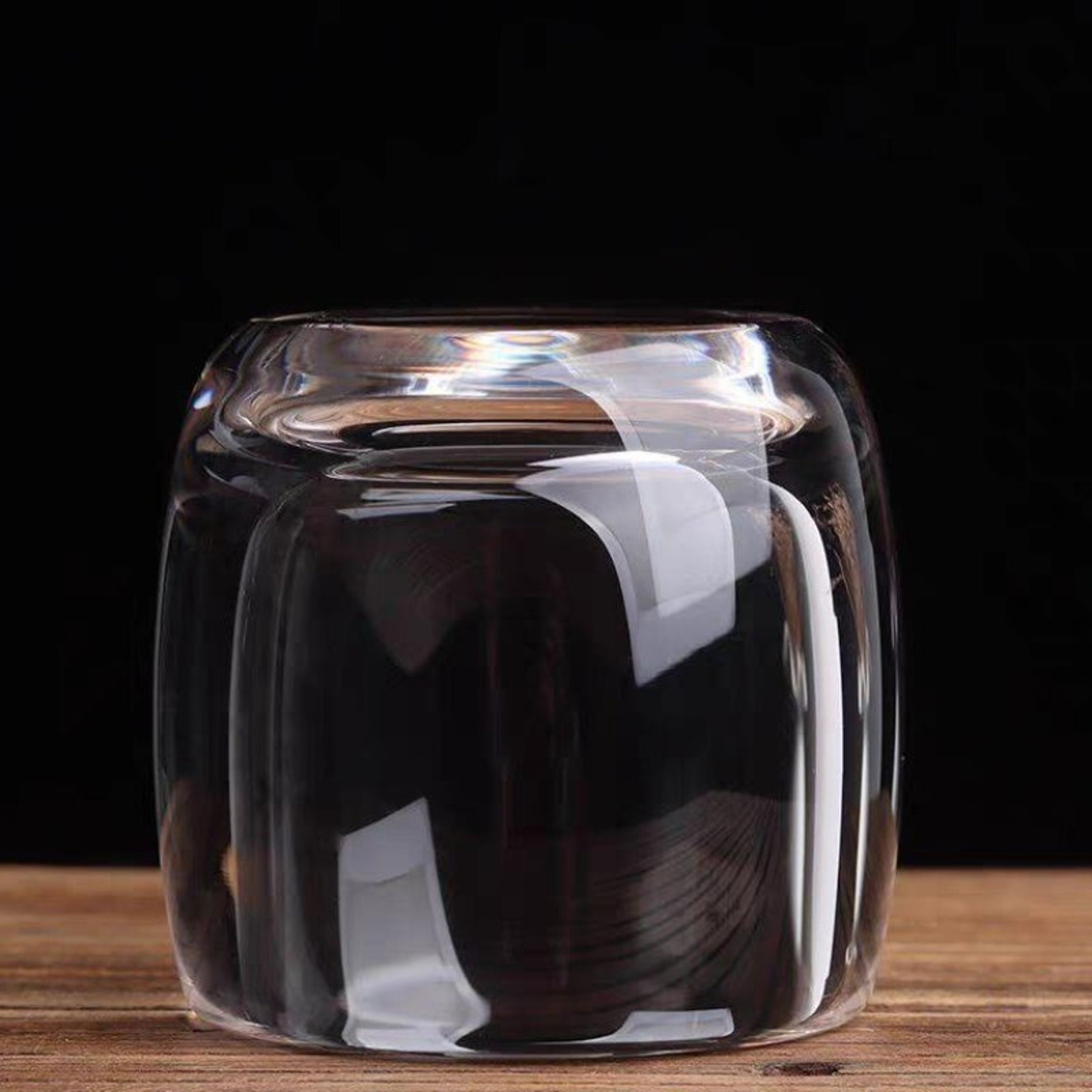 Crystal Glass Tea Cup, Thickened Wine Cup, Transparent Master Cup, Single Tea Set, Wholesale Glass Cups, Wedding Gifts – view 3