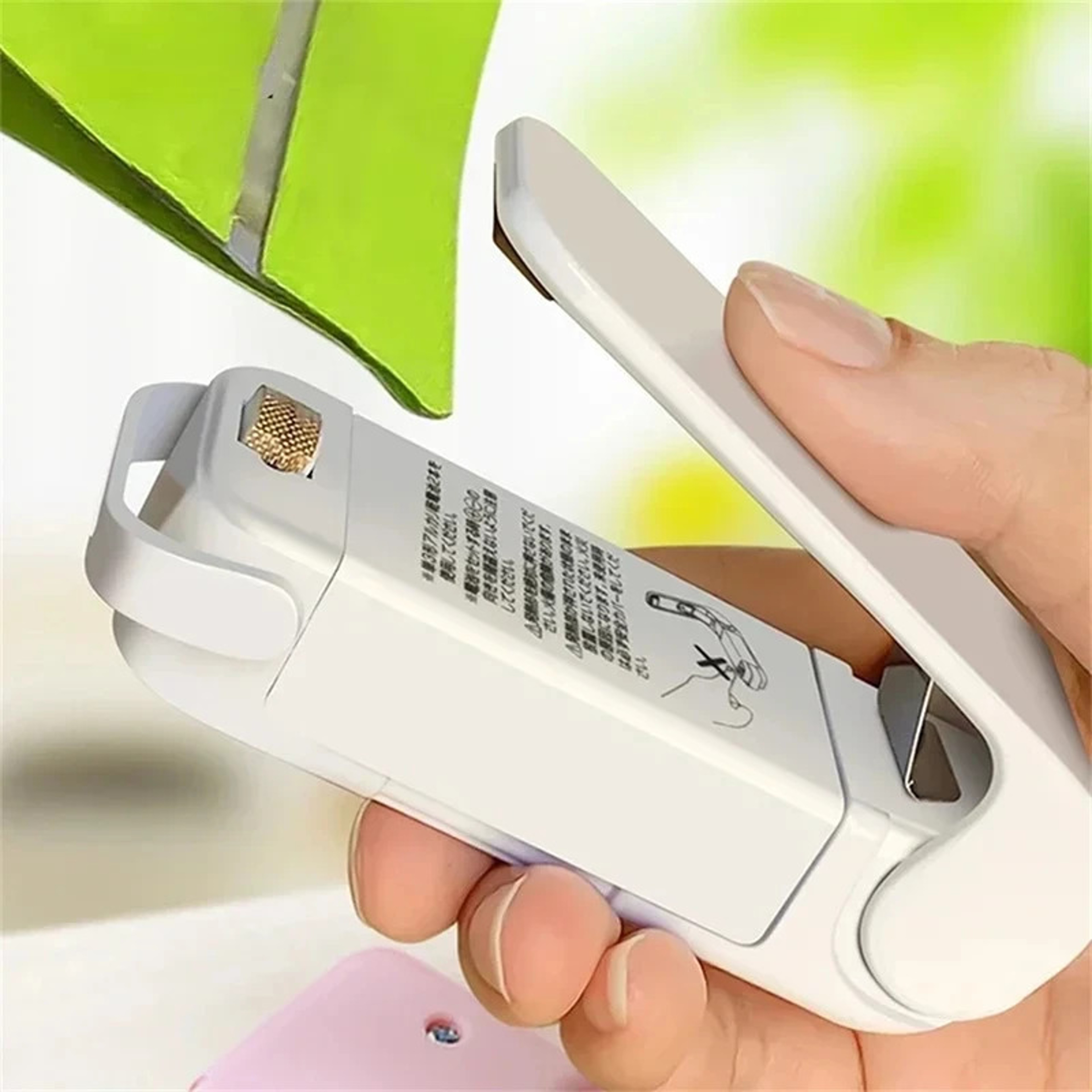 Mini Packaging Sealer, Portable Bag Clip, Snack Sealing Machine, Food Storage, Kitchen Gadgets, Household – view 1