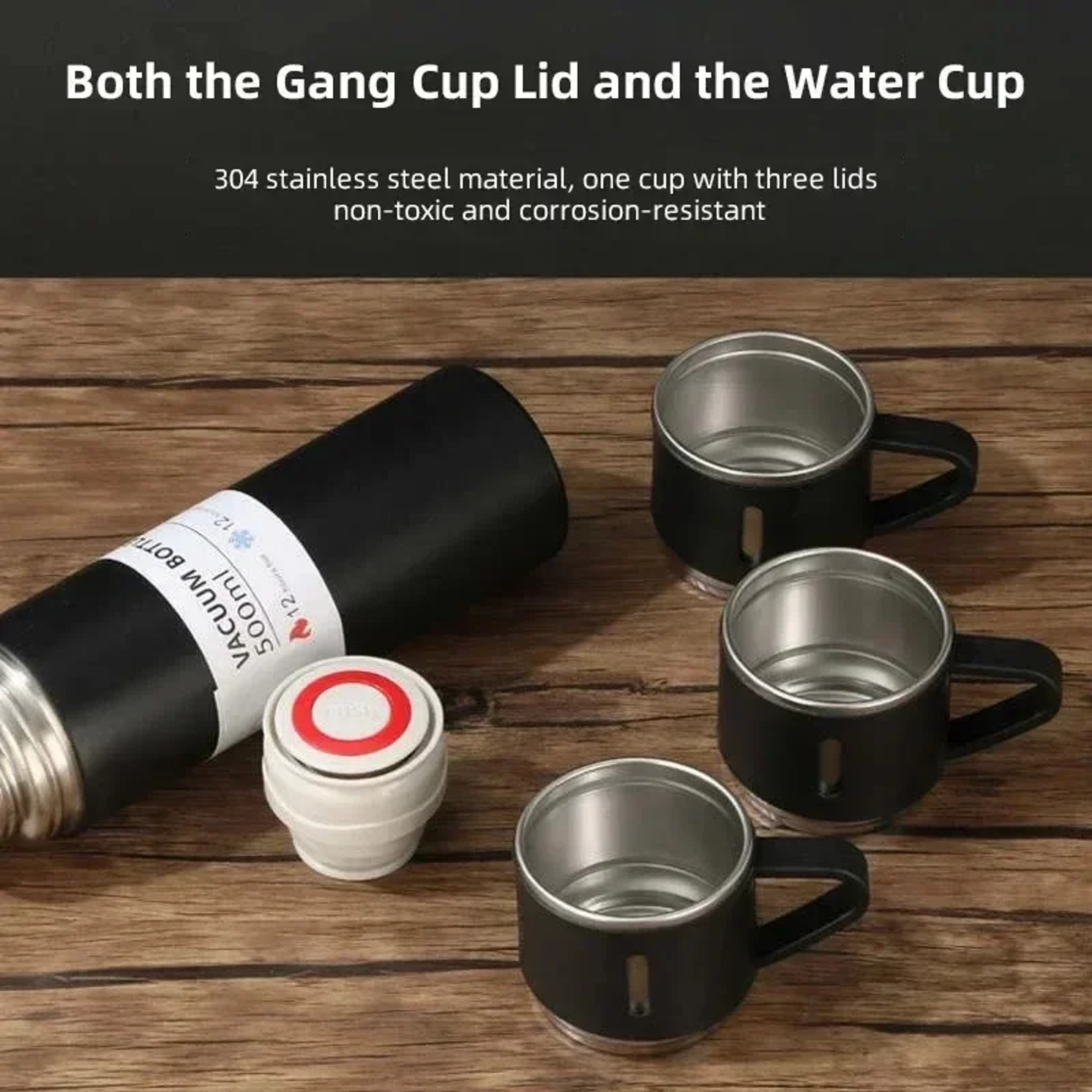 Portable Coffee Mug Stainless Steel Thermos Bottle Vacuum Insulated Travel Bottle Office Business G
