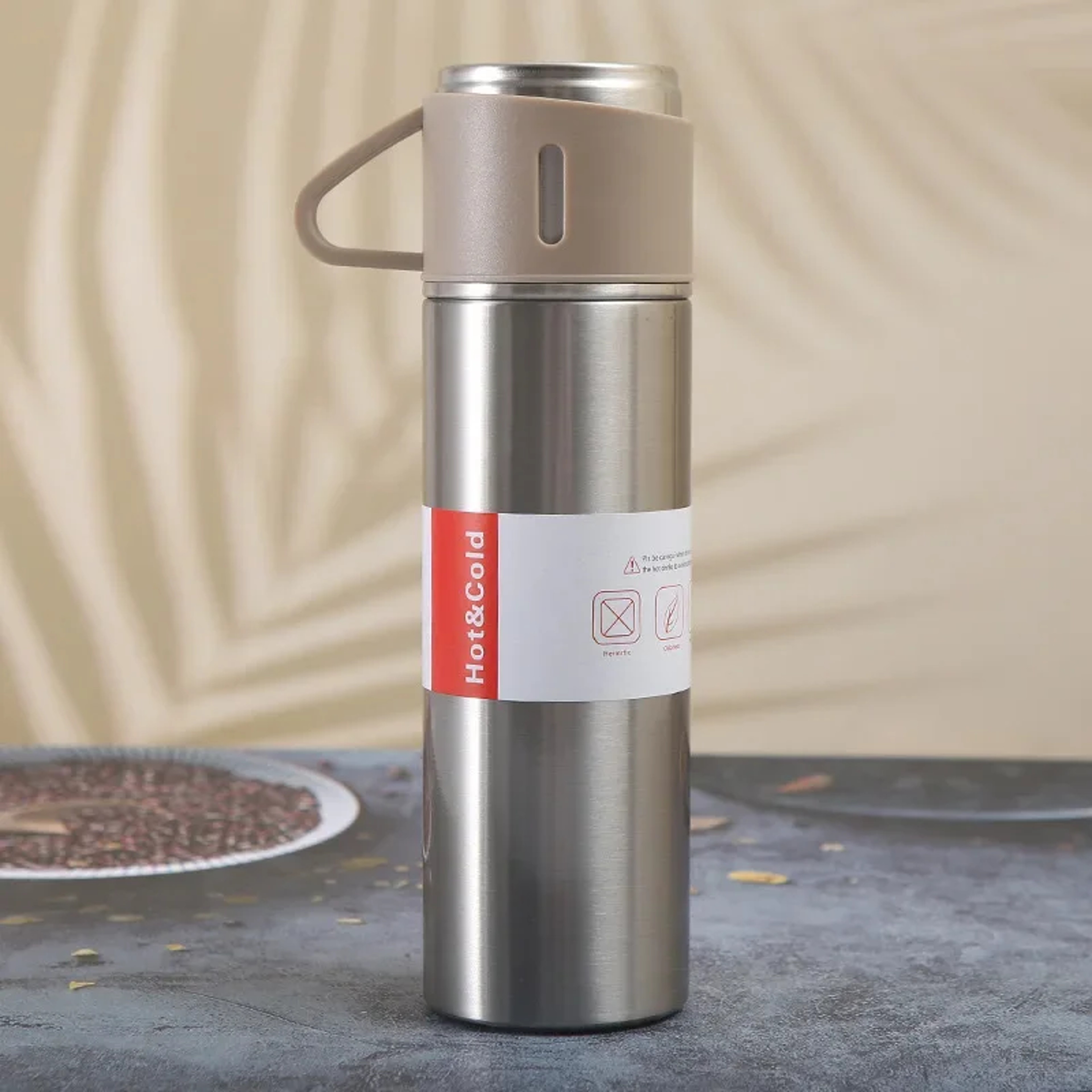 Portable Coffee Mug Stainless Steel Thermos Bottle Vacuum Insulated Travel Bottle Office Business G