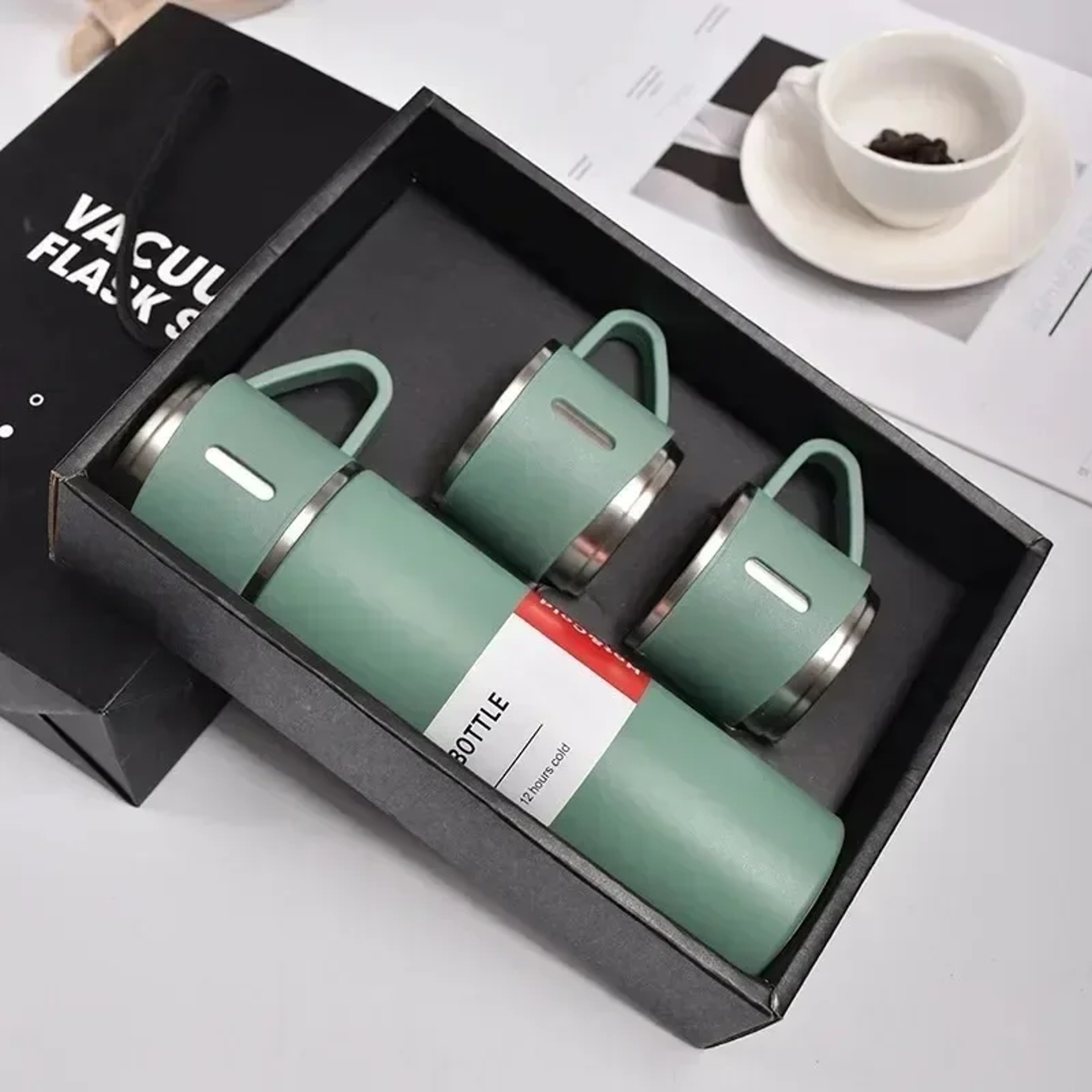 Portable Coffee Mug Stainless Steel Thermos Bottle Vacuum Insulated Travel Bottle Office Business G