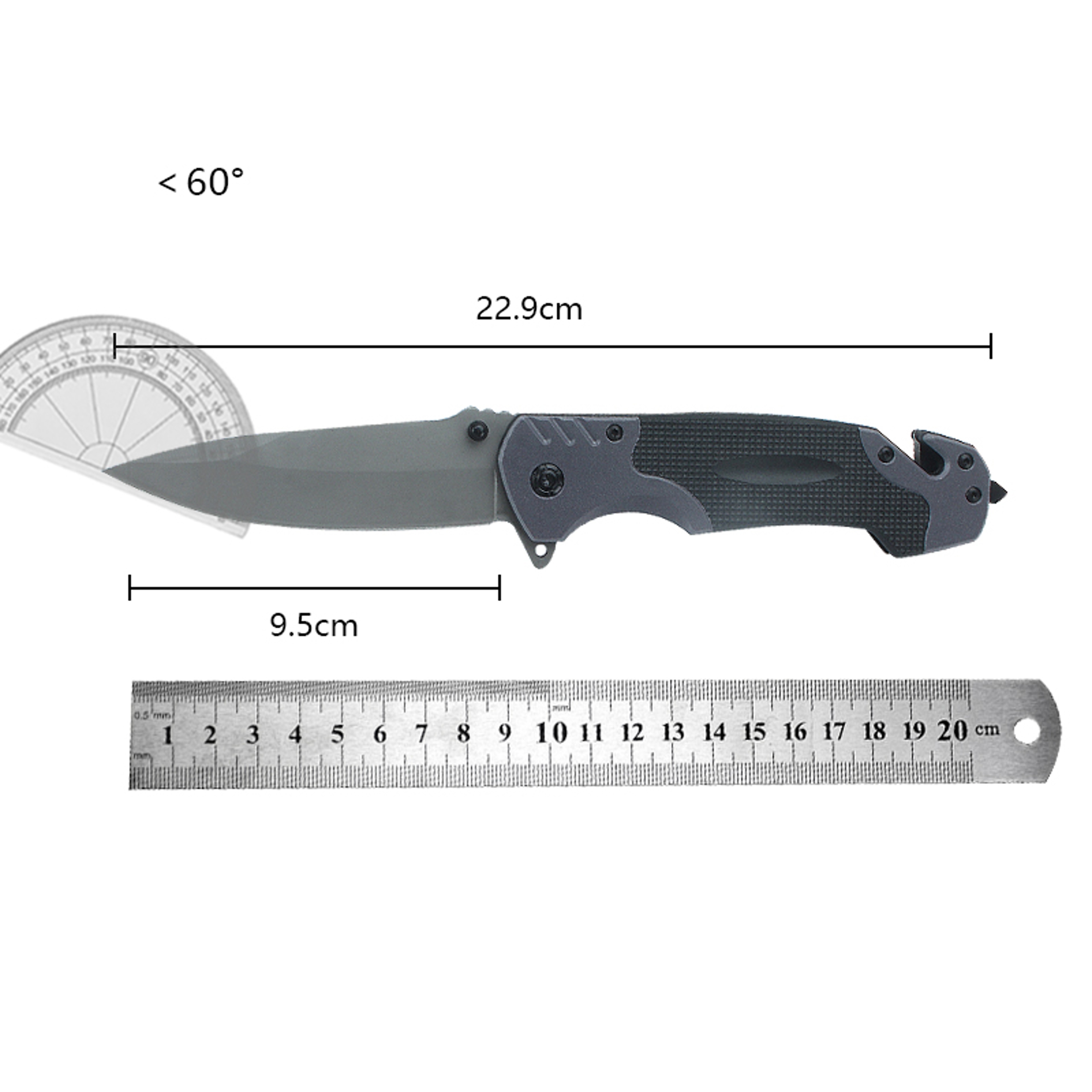 Camping Pocket Knife, Multi Functional Folding Knife, Outdoor Survival Sharp Knives, Tactical Defense Knife – view 6