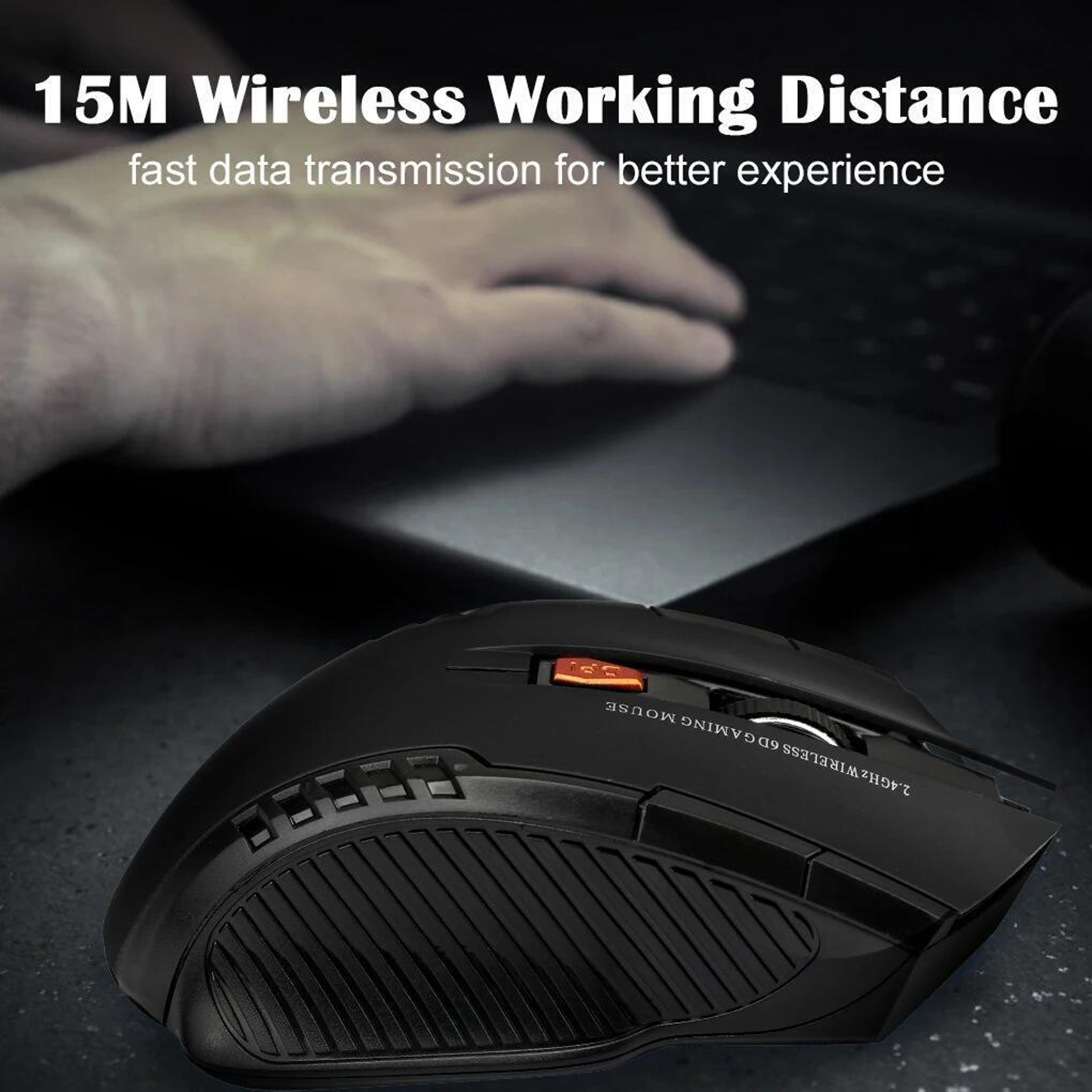 Wireless Mouse, Optical Mouse Gamer for Computer, Wireless Mice for PC, Laptop Accessories – view 5