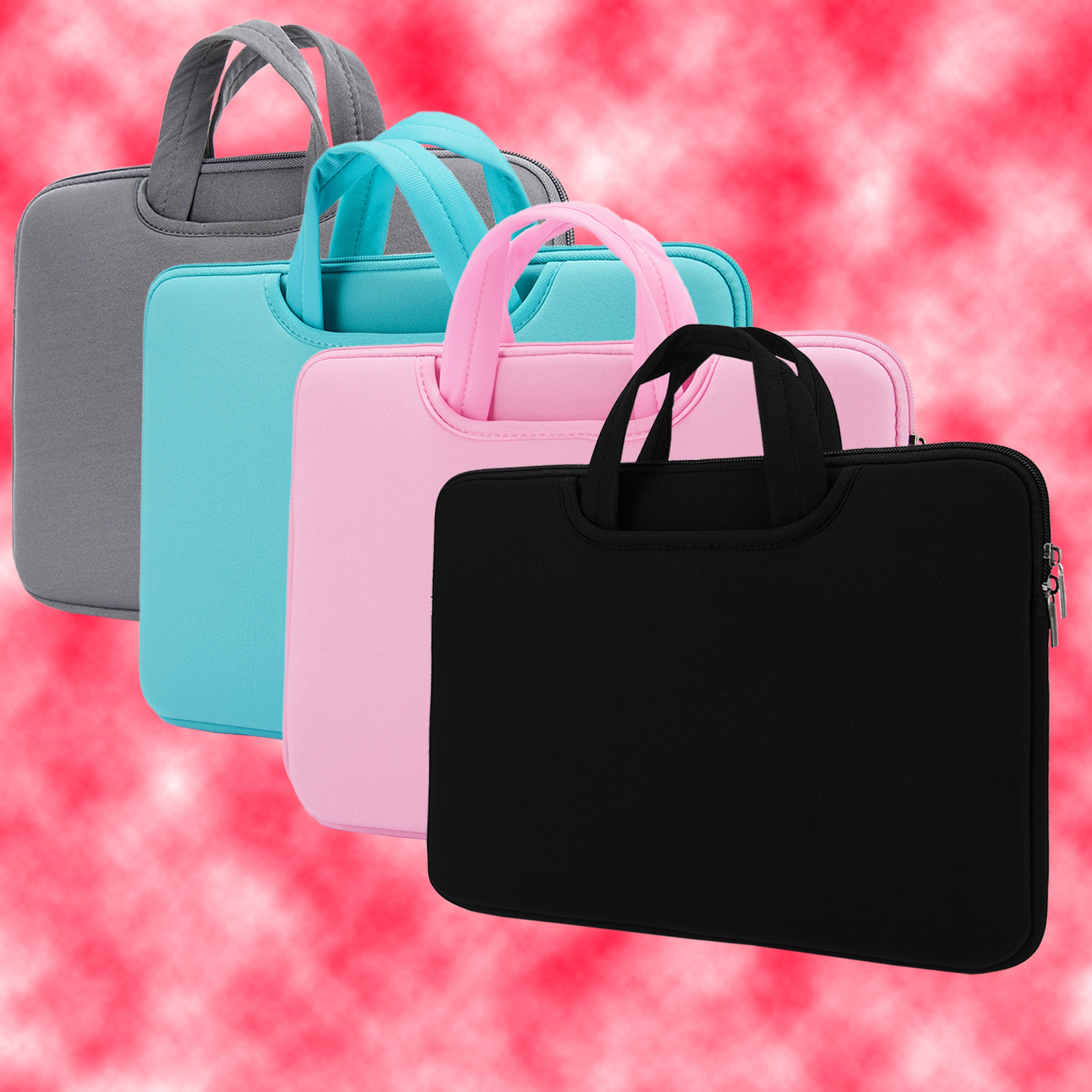 Computer Handbag, Large Space Laptop Bag, Lightweight, Front Pocket Can Hold Power, Mouse – view 4
