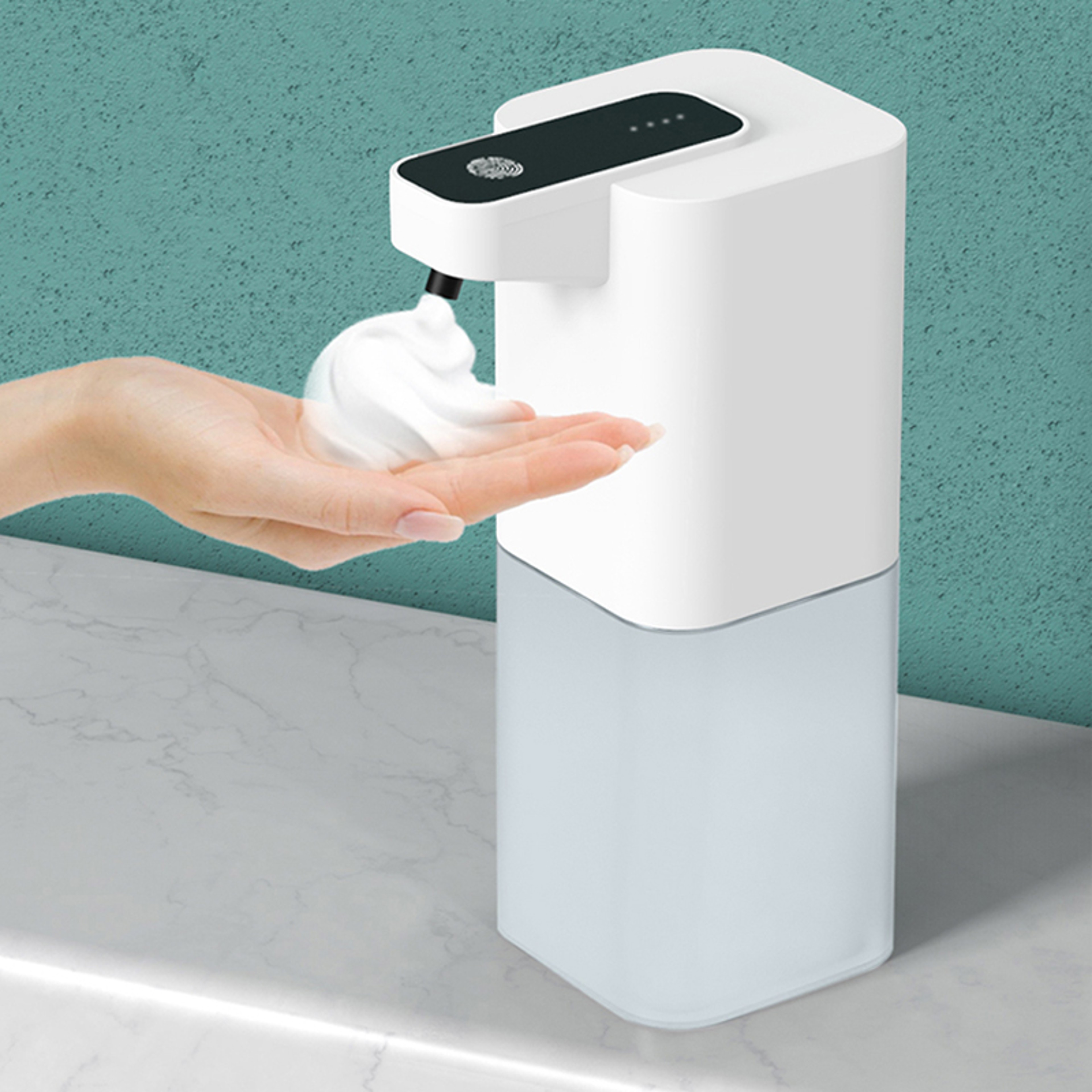 Automatic Liquid Soap Dispenser Touch Less Infrared Sensor Hand Free Soap Dispenser Smart Foam Mach 0