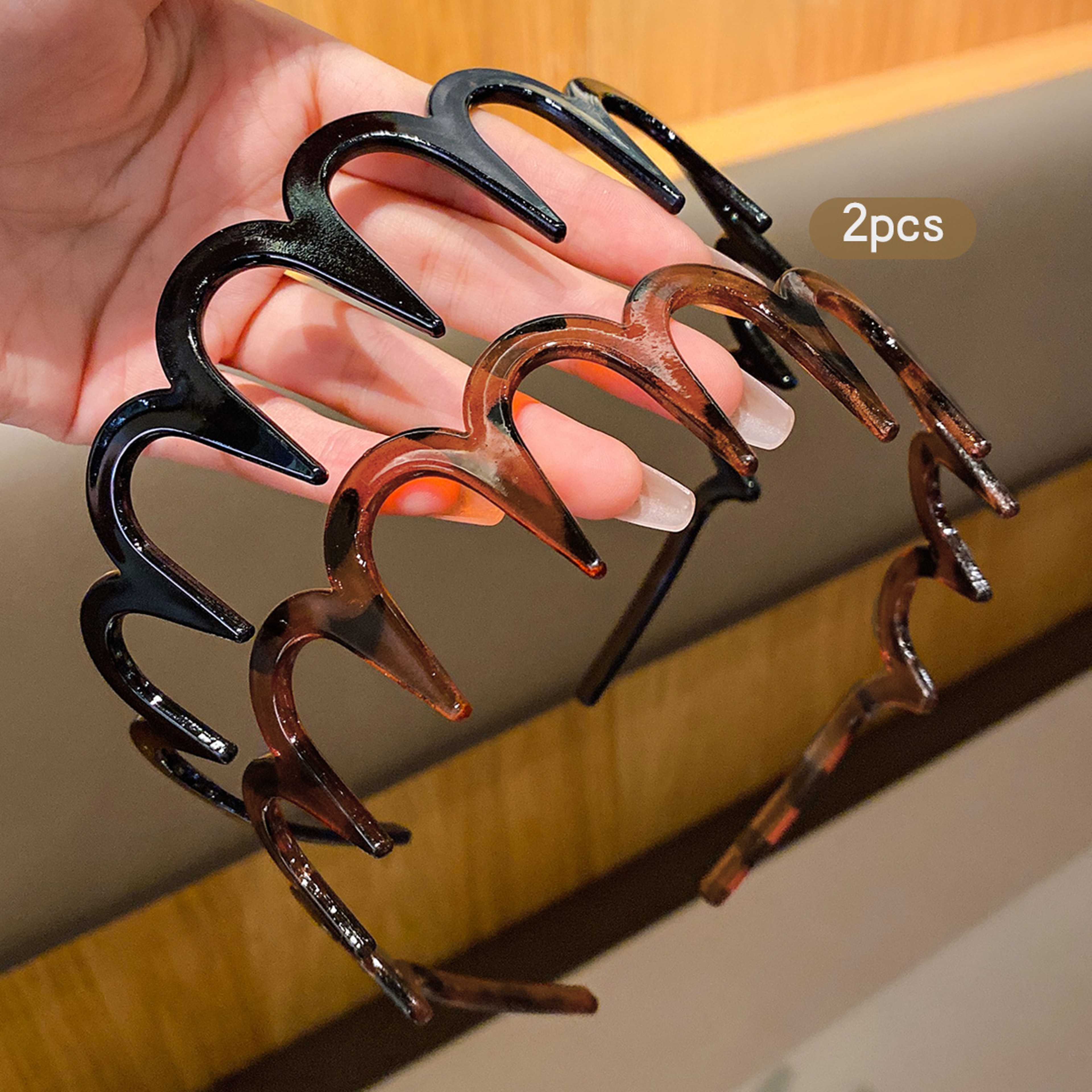 Internet Red Hair Clips, Anti Slip Hair Clips, Daily Use Hair Accessories With Teeth – view 6