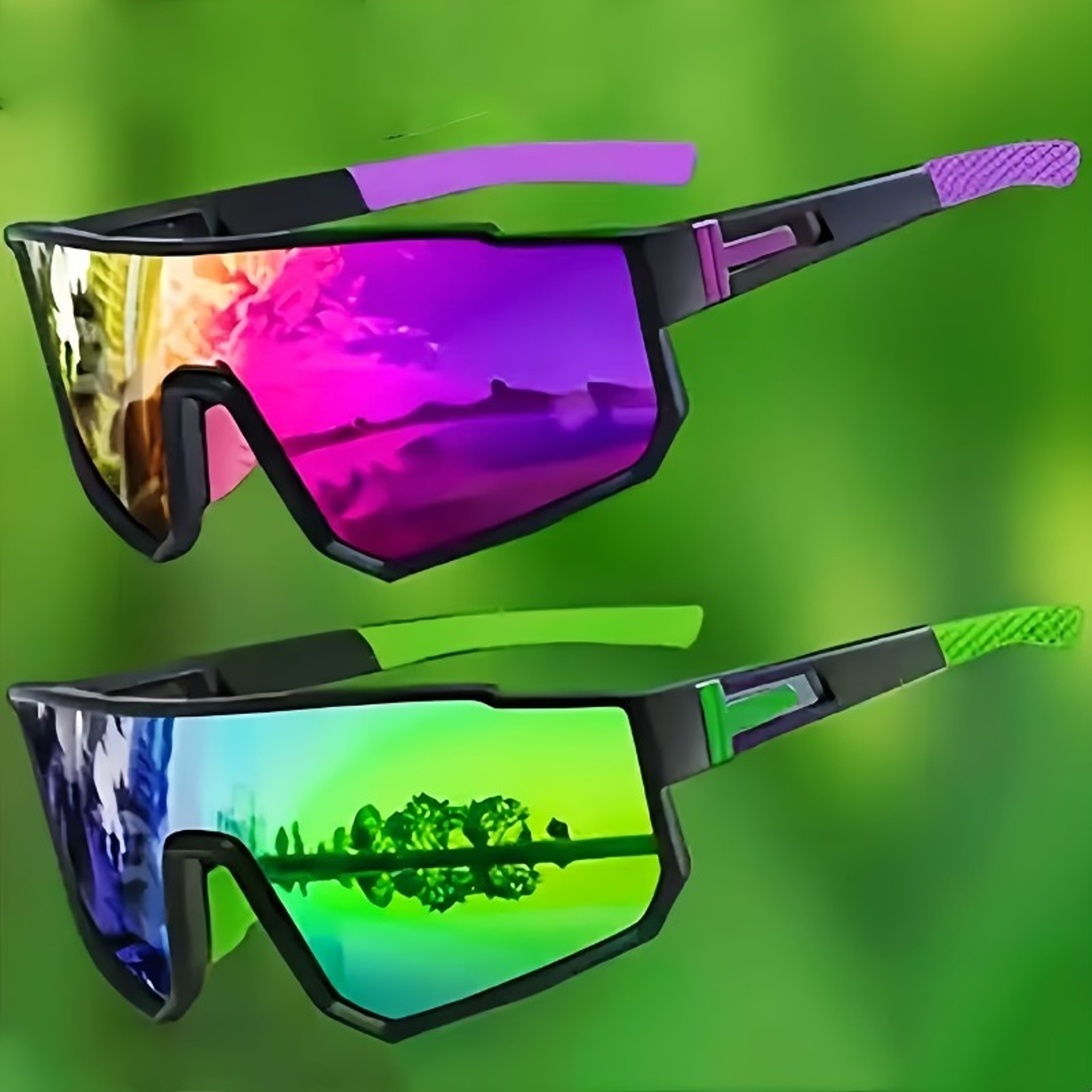 Unisex Fashion Glasses, Stylish Design, Durable and Lightweight, Colourful Accents Eye wear – view 10
