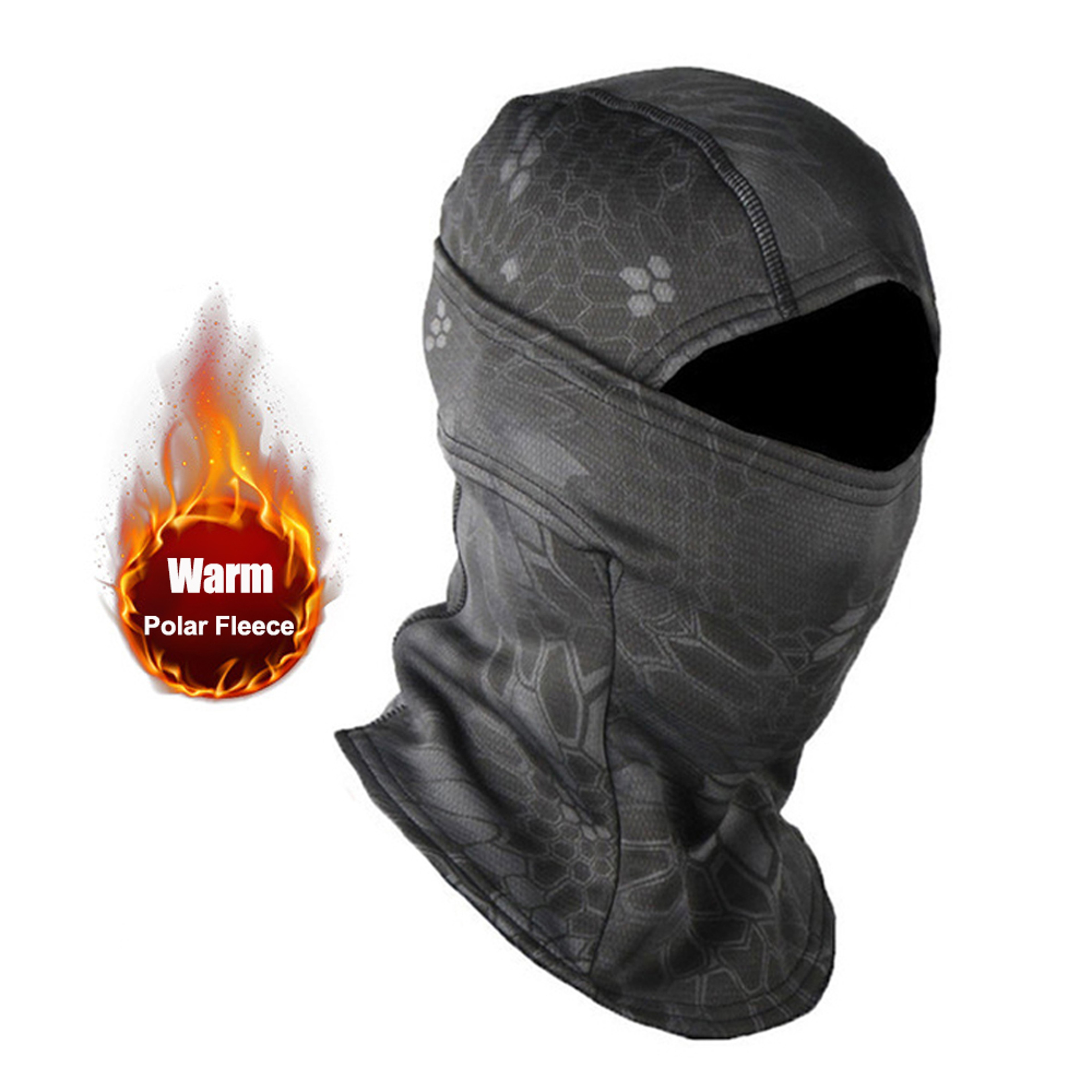 Winter Fleece Balaclava Ski Mask Camouflage Full Face Protection 8