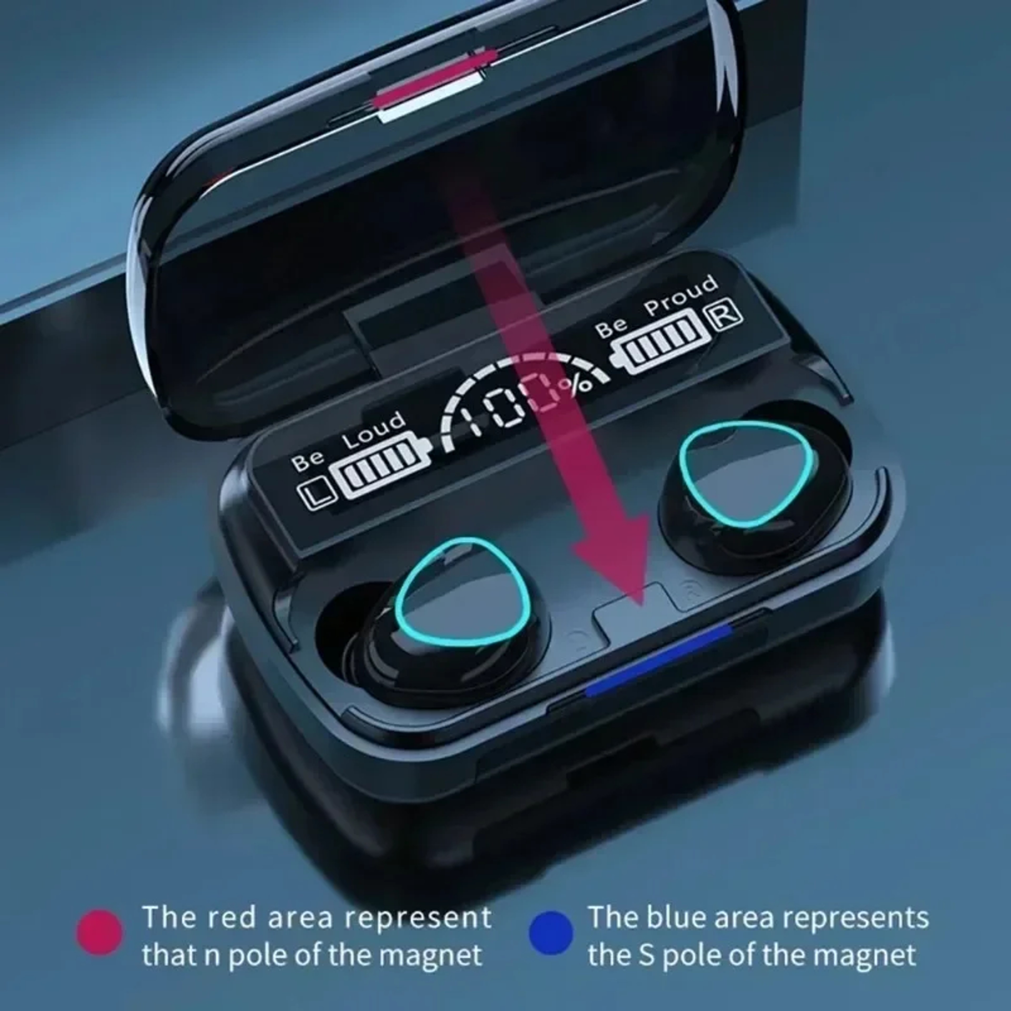 Sport Earbuds Wireless Headphones, Bluetooth Waterproof Earpieces – view 2